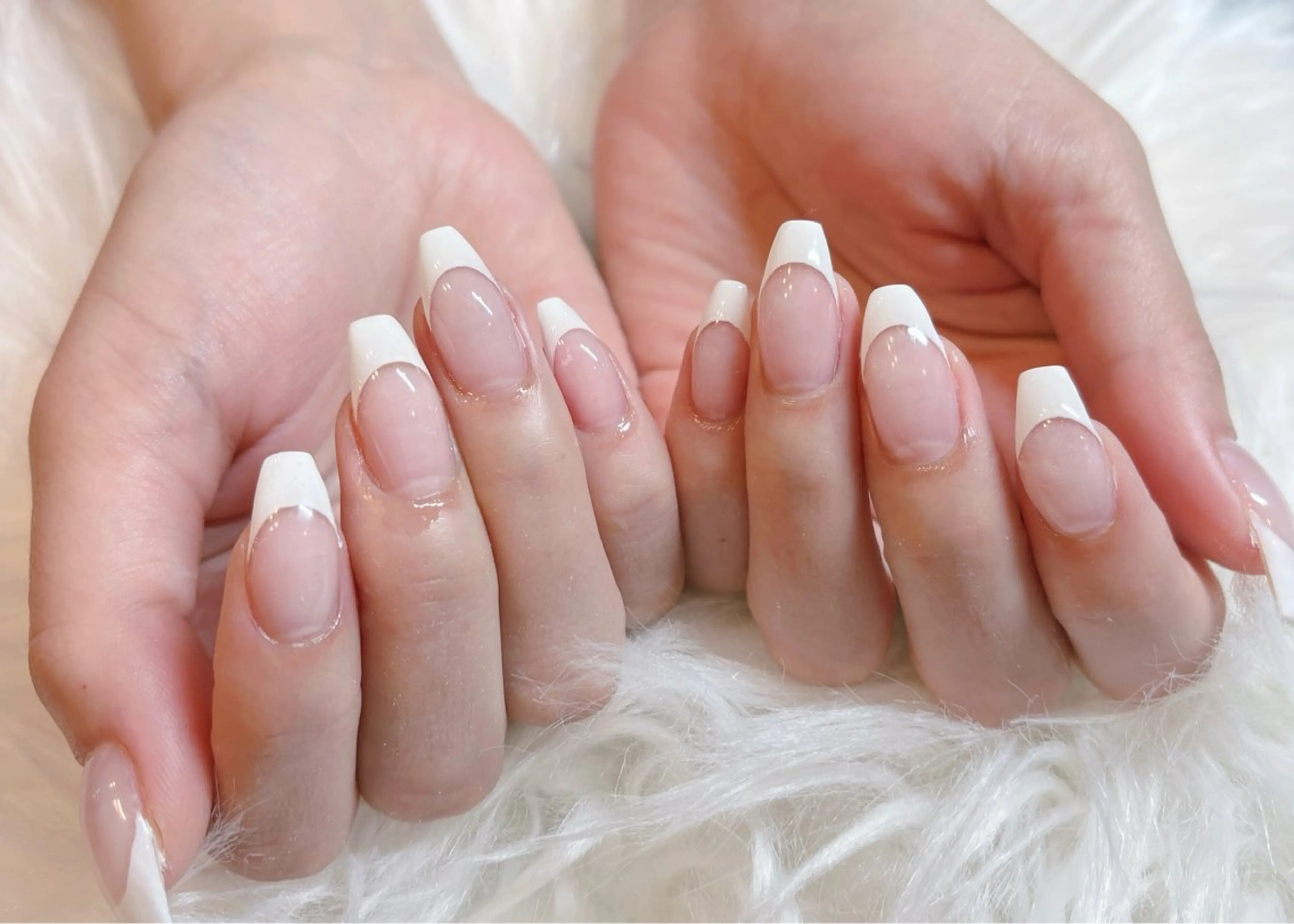 特別価格🪄ྀི〈フィルインオフ無料〉フレンチネイル 7000→5500の写真