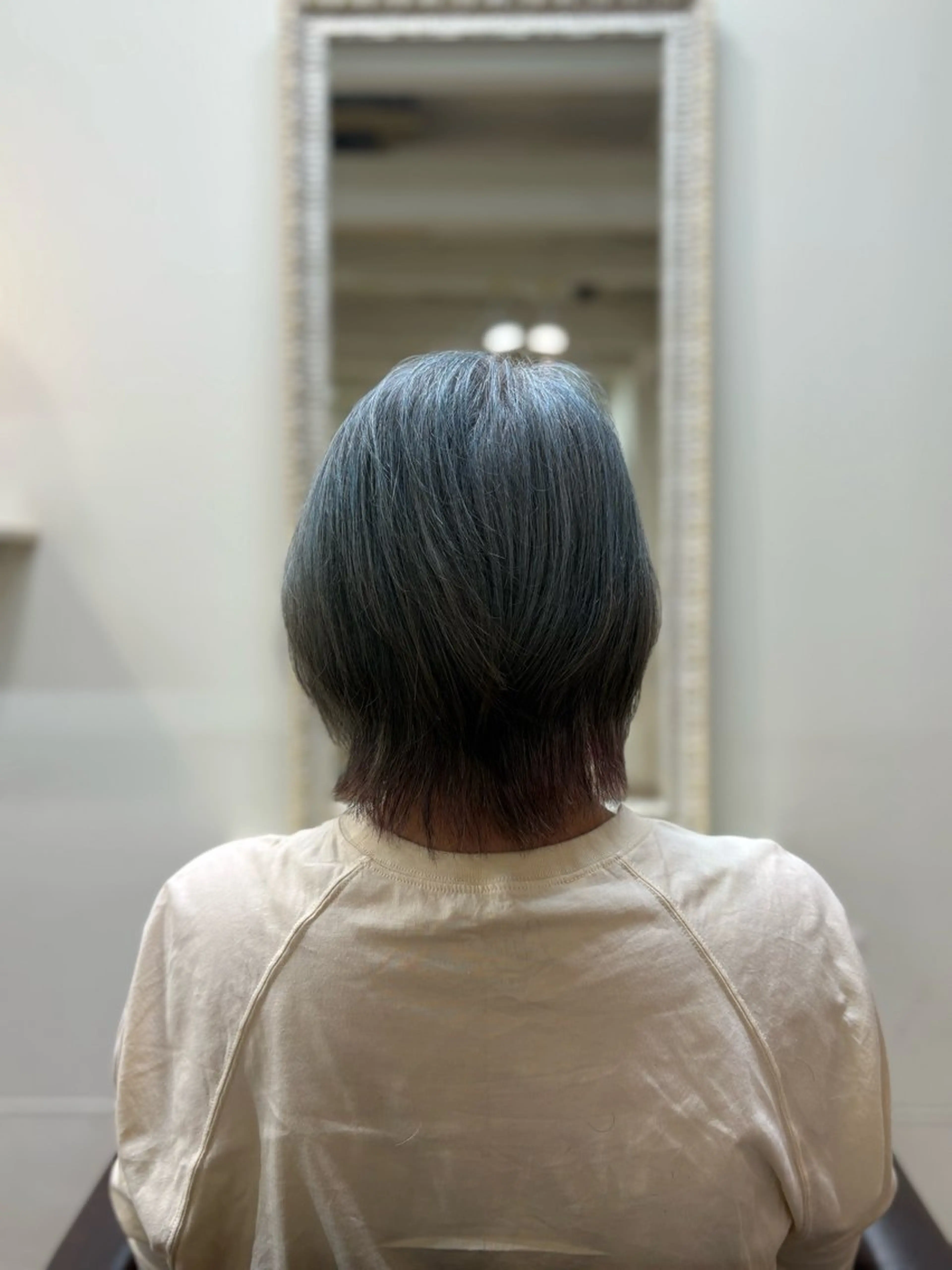 ショート ウルフカット タニグチ 南草津のヘアスタイル