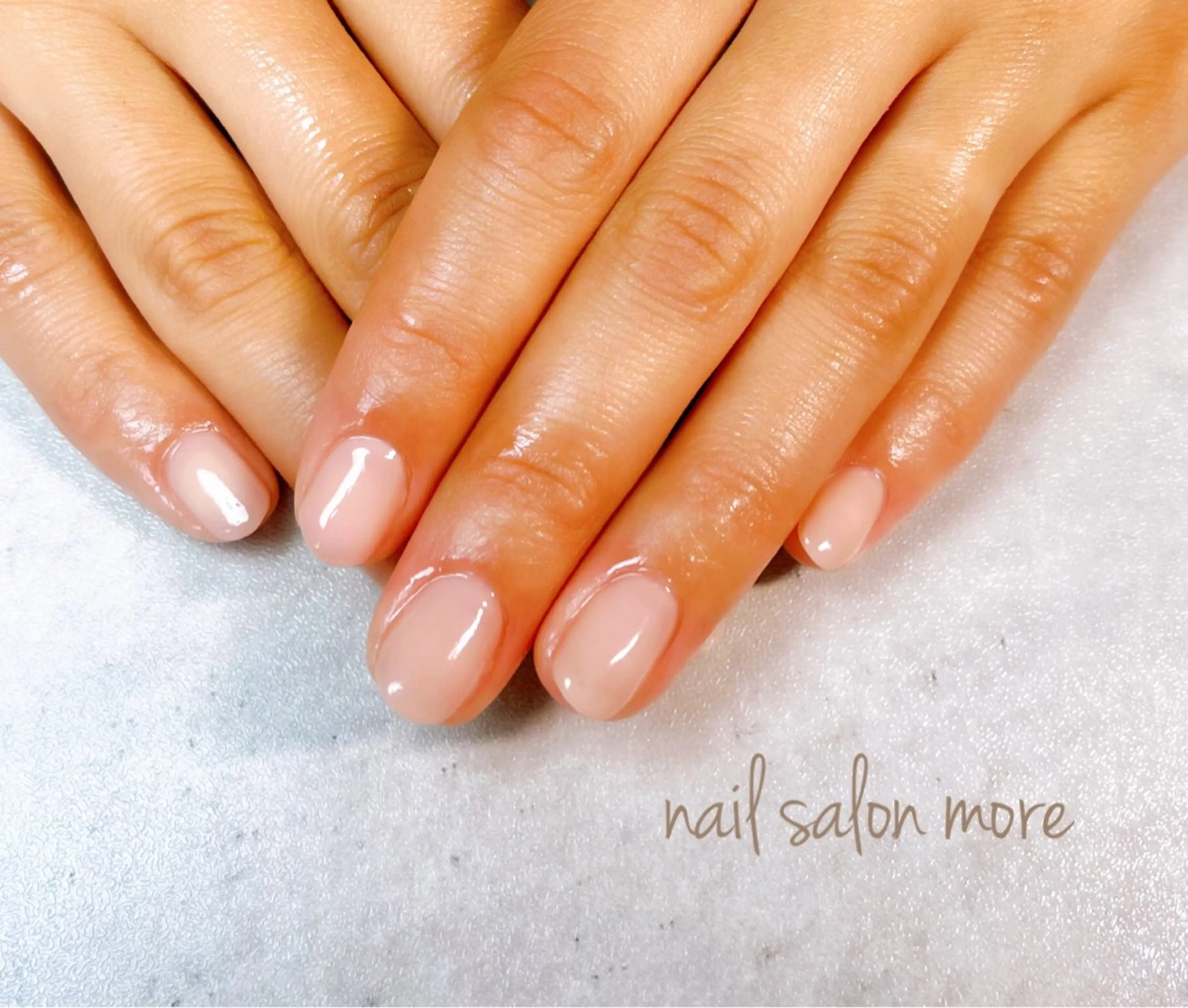 ネイル ワンカラーネイル nail salon moreのネイルデザイン