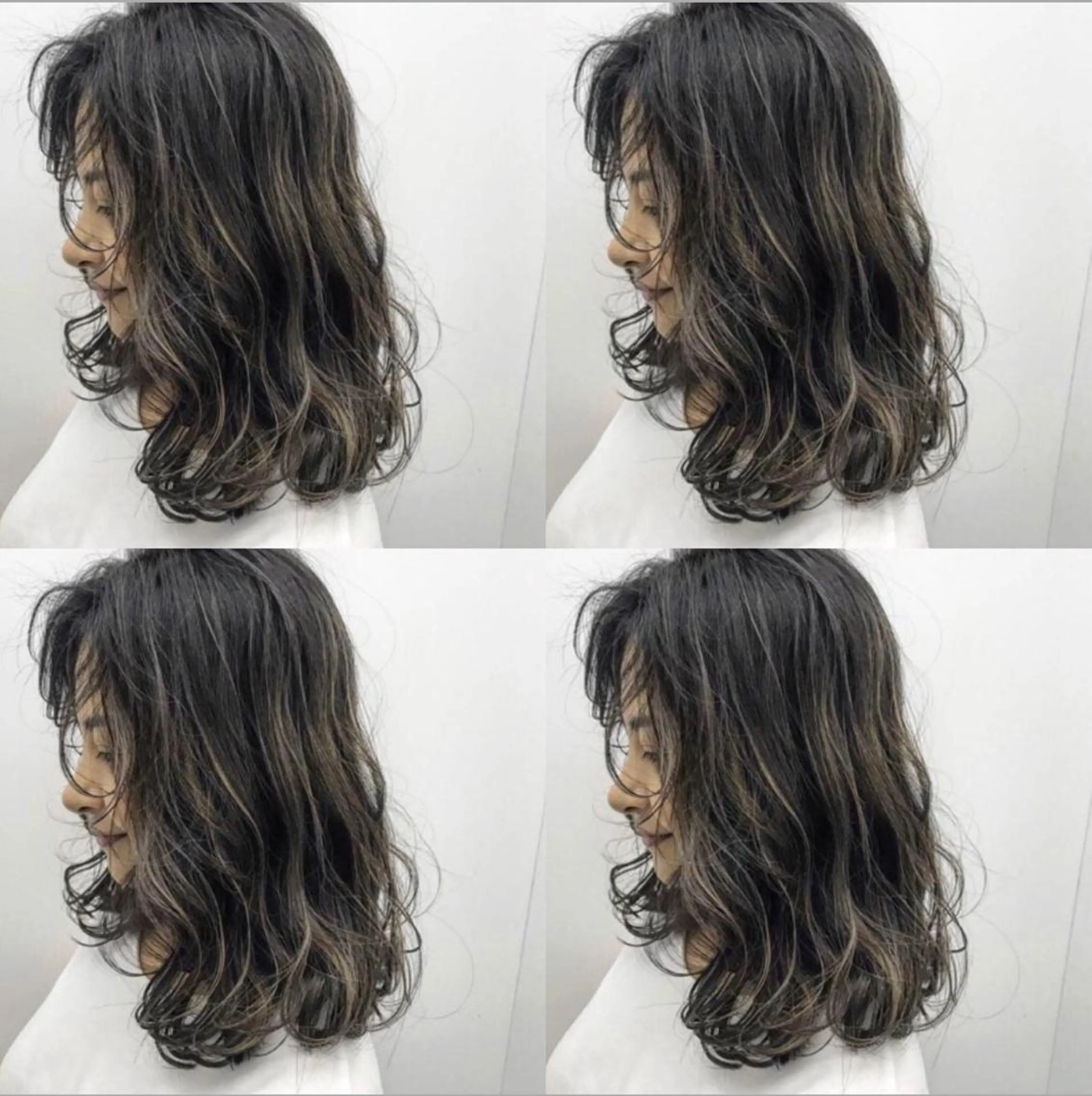 セミロング カラー レイヤー×髪質改善 マネージャー安藤光司のヘアスタイル