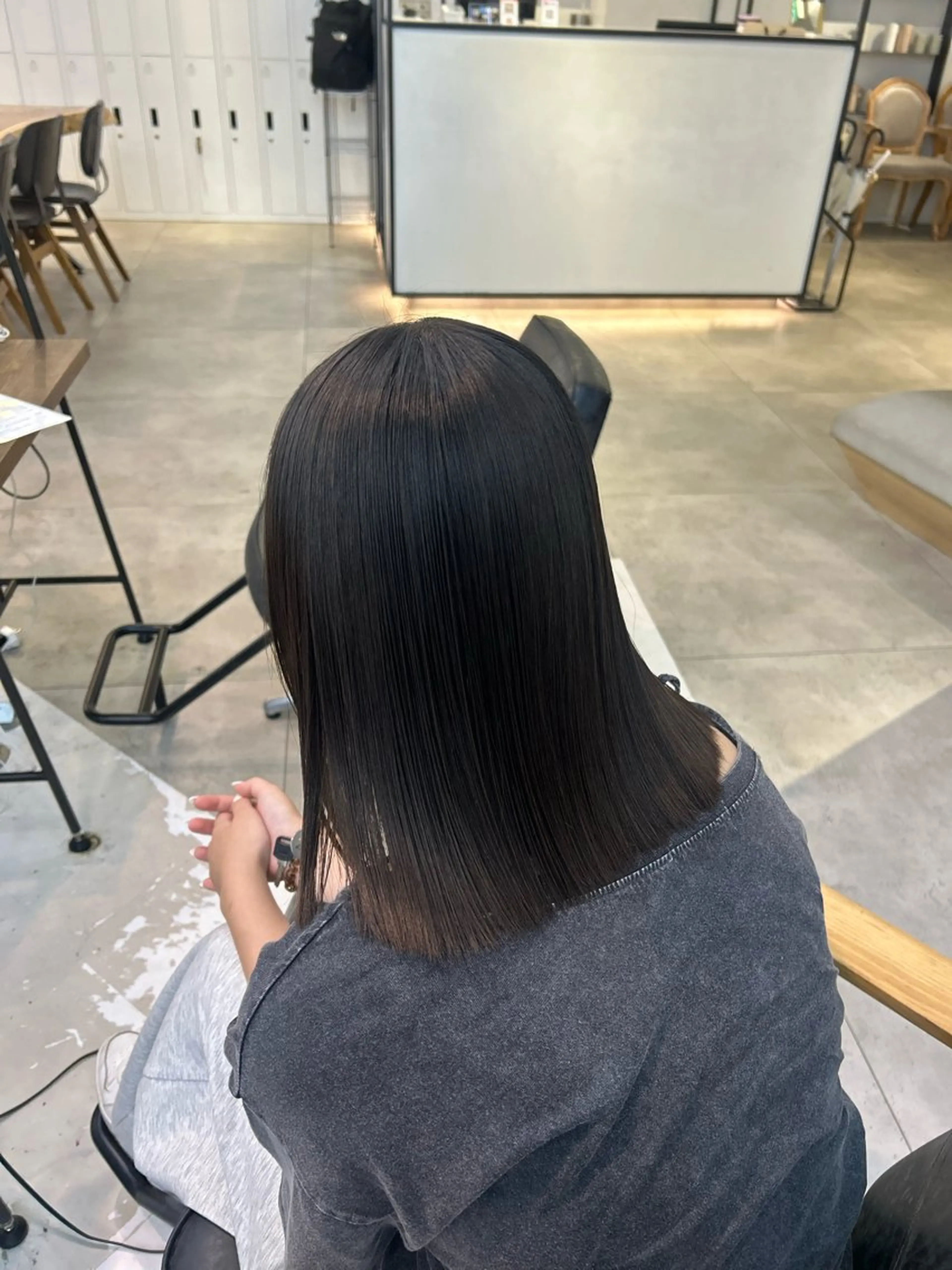 ミディアム ヘアカラー トリートメント マツエク/ハイト ーン🌺kae🌺のヘアスタイル