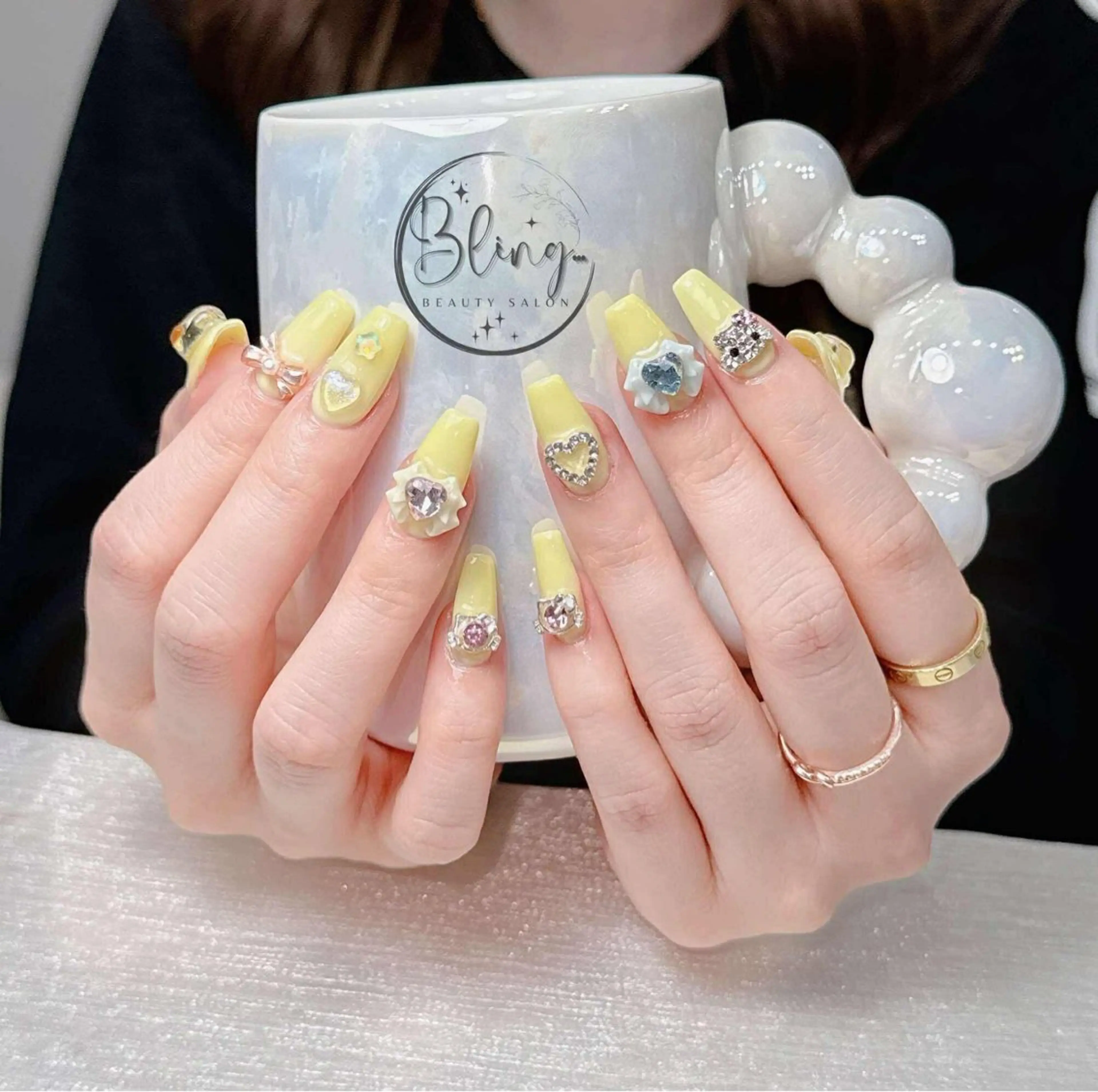 ネイル 長さ出し フレンチネイル 韓国ネイル レース マグネットネイル ハンドネイル nami ナミのネイルデザイン