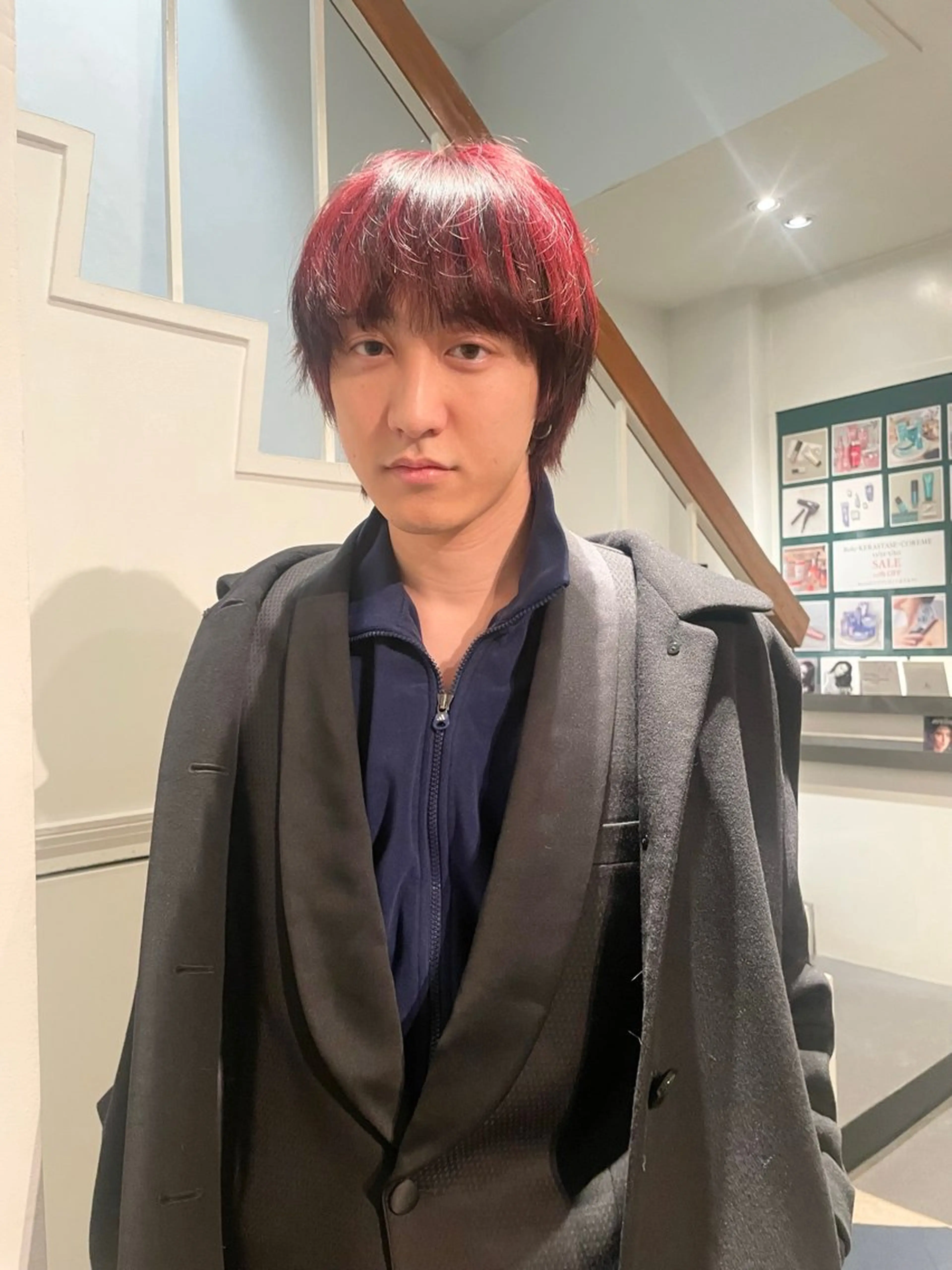 ショート カラー メンズ La Pensee/ カスヤリクのヘアスタイル