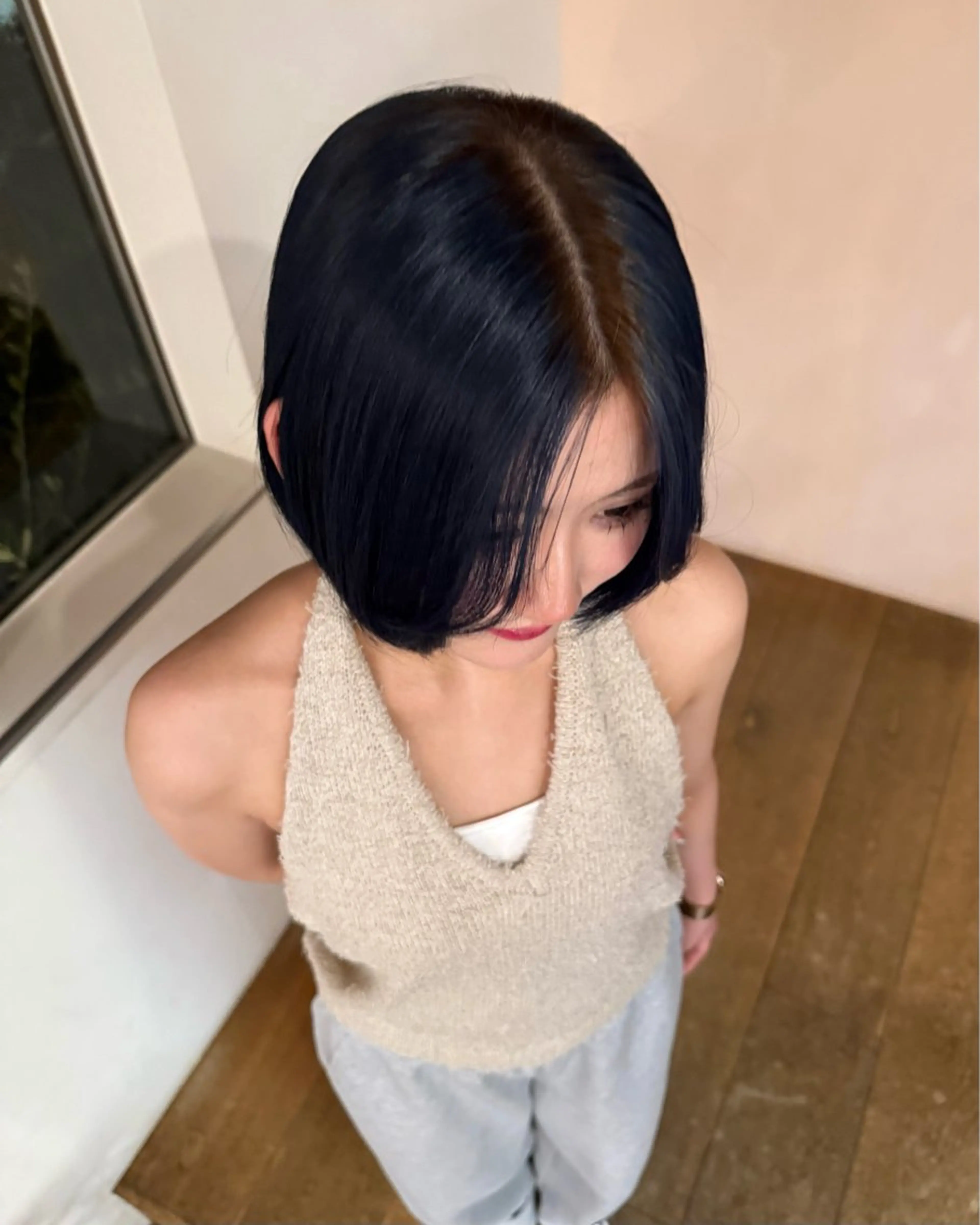 【期間限定価格】🫐寒色･アッシュ系ワンカラー + トリートメント付き  ￥4,000の写真