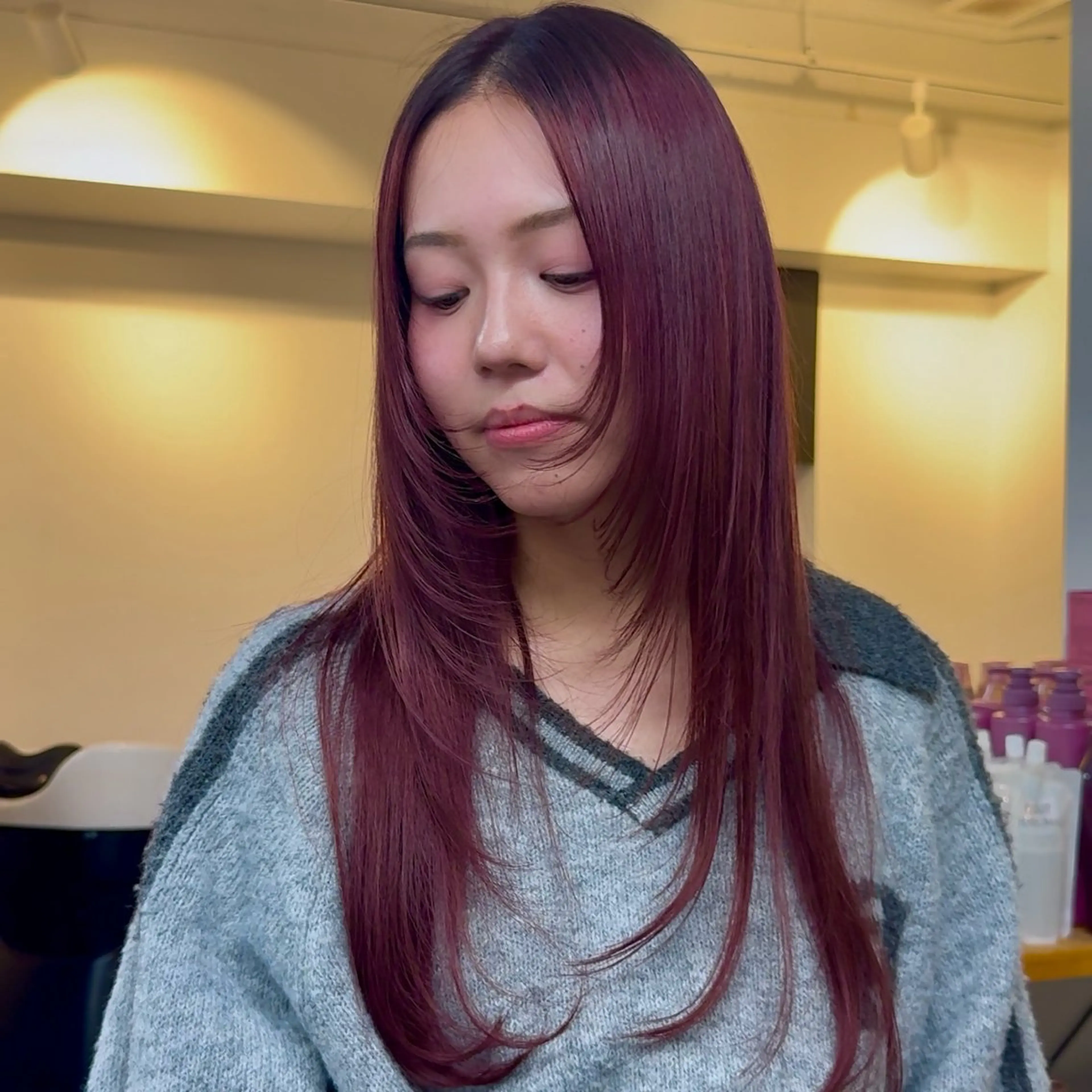 🌸77%OFF条件有り【レイヤースタイル限定】カット+髪質改善トリートメント🌸の写真