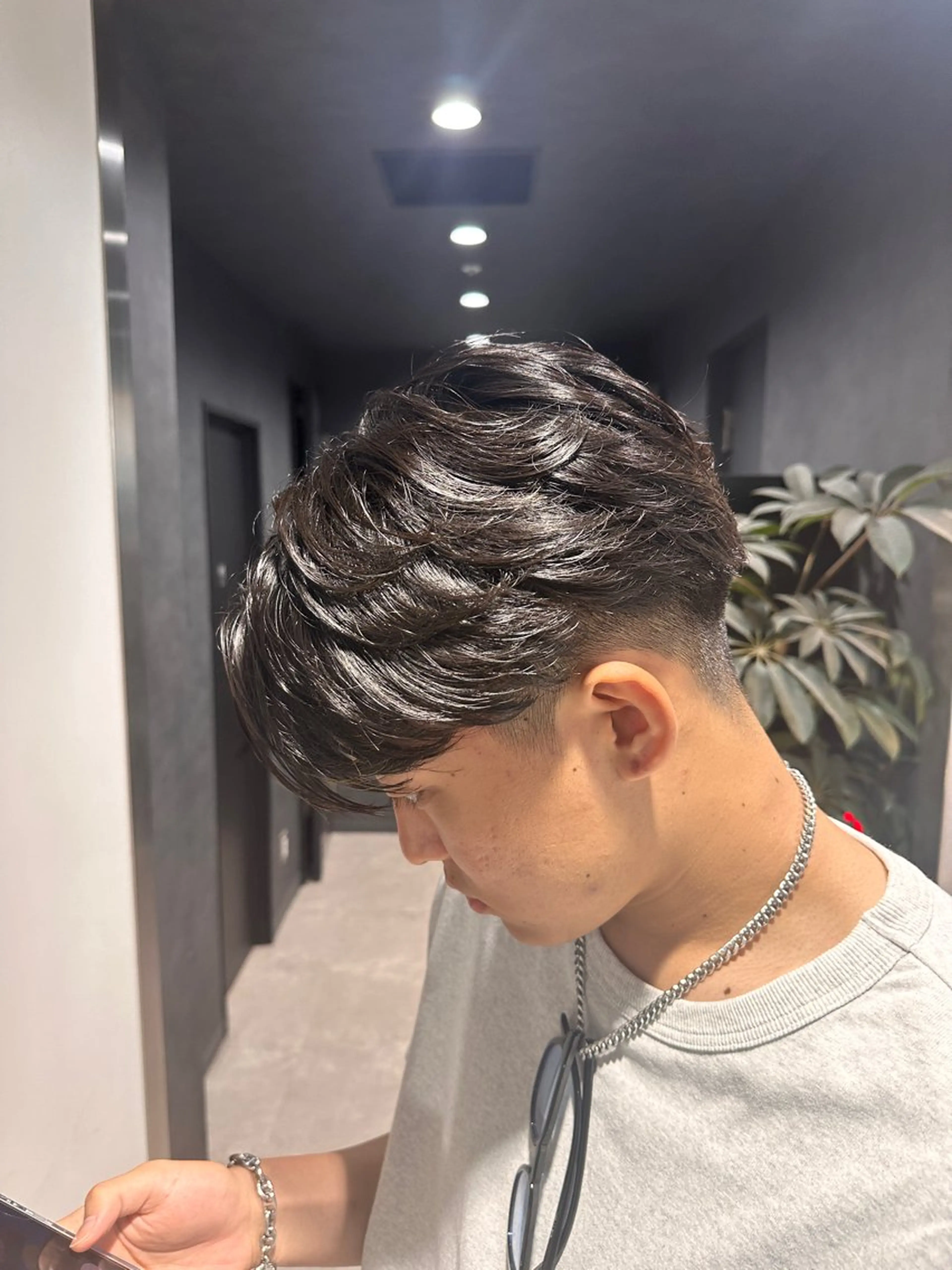 ショート パーマ メンズ 【メンズサロン】 BLUCK 横浜のヘアスタイル