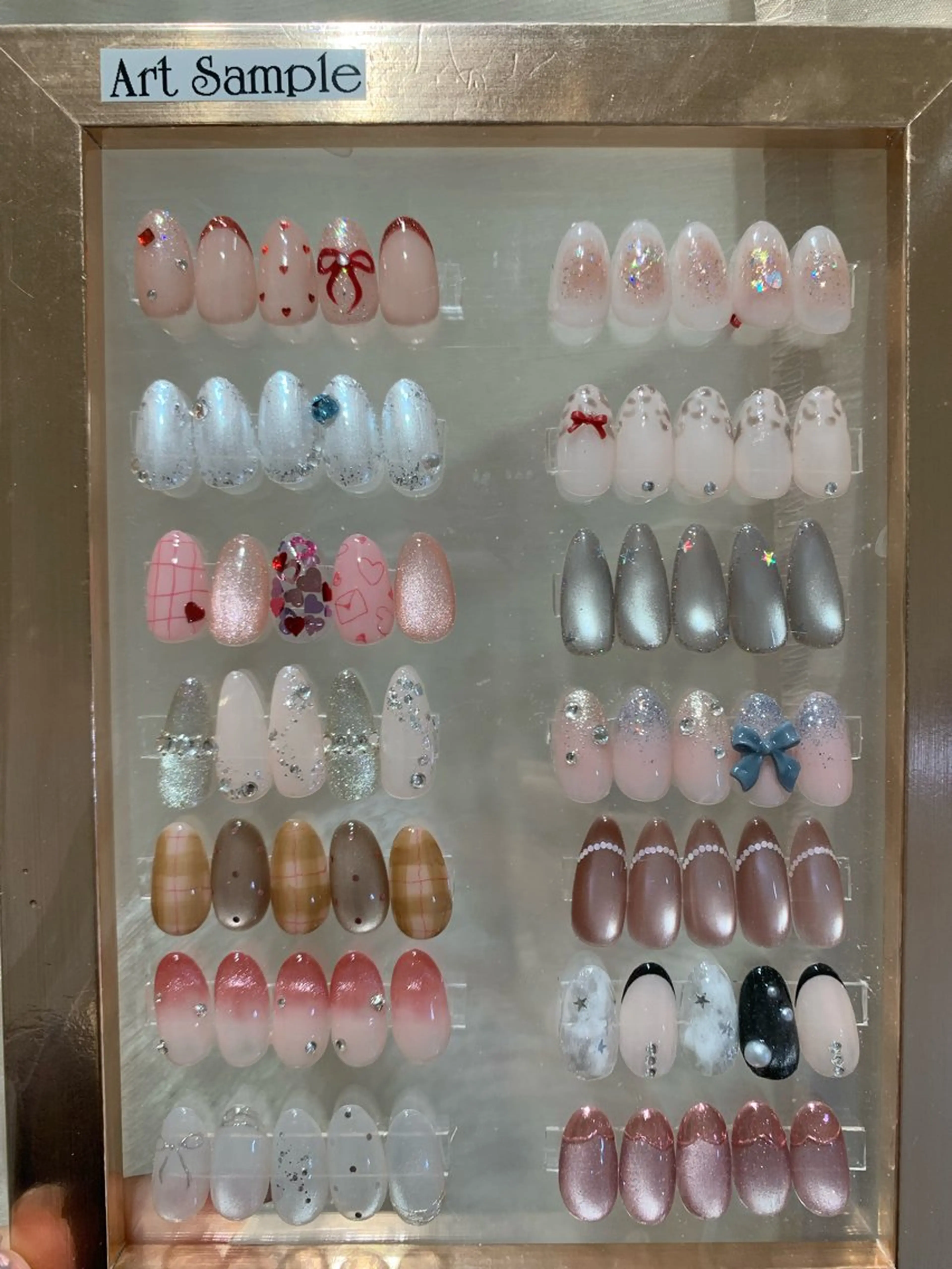 サンプルコース✨お問い合わせ予約可能✨(オフ込)ニュアンス、シンプル、ワンホン、マグネットなどデザイン豊富✨の写真