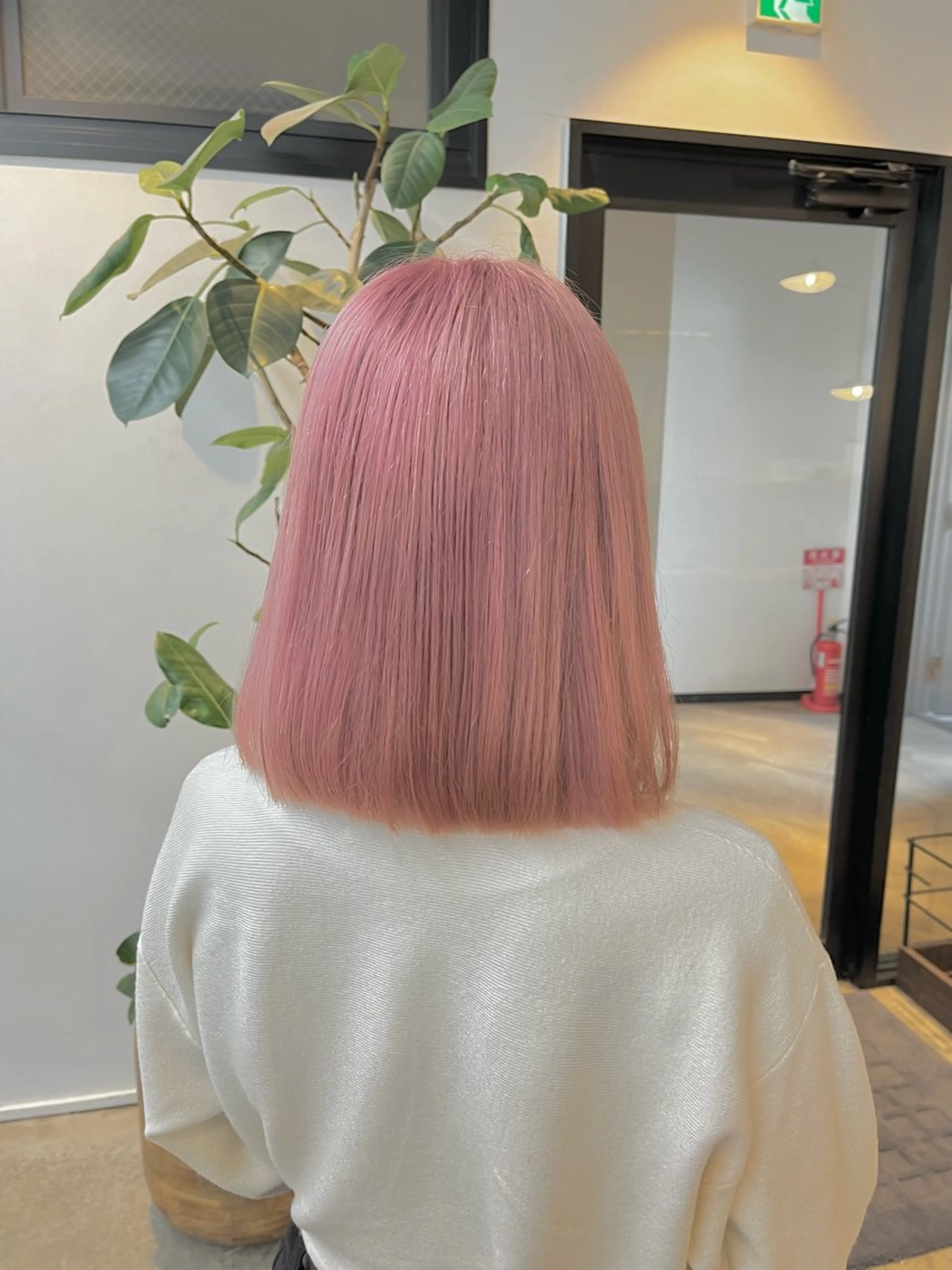 ショート カラー ヘアカラー ハイトーンカラ ー/小川のヘアスタイル