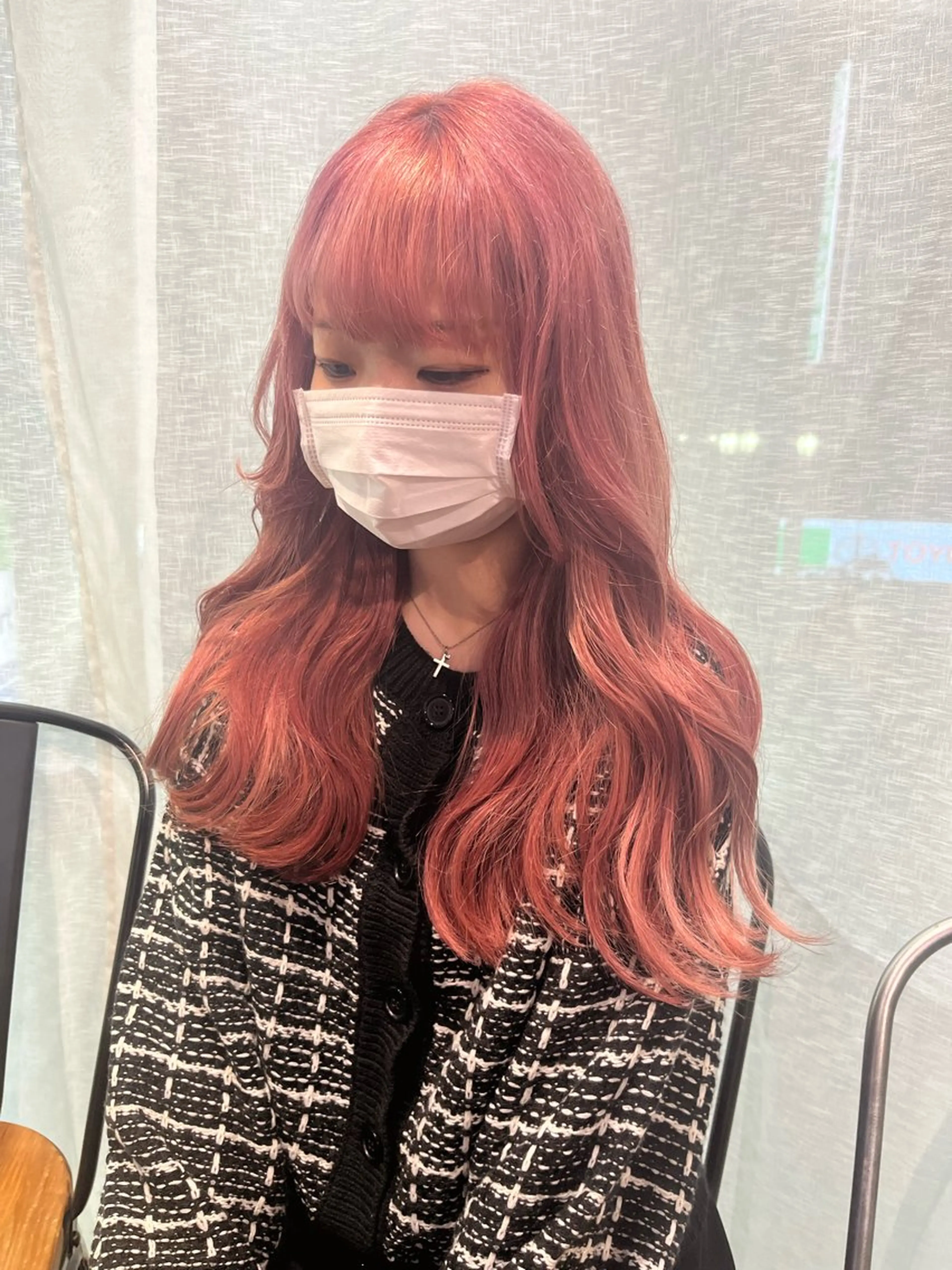 ロング 韓国風カラー 学生 髪質改善 韓国風ヘア トリートメント メンズスタイル Hitomi🐶のヘアスタイル
