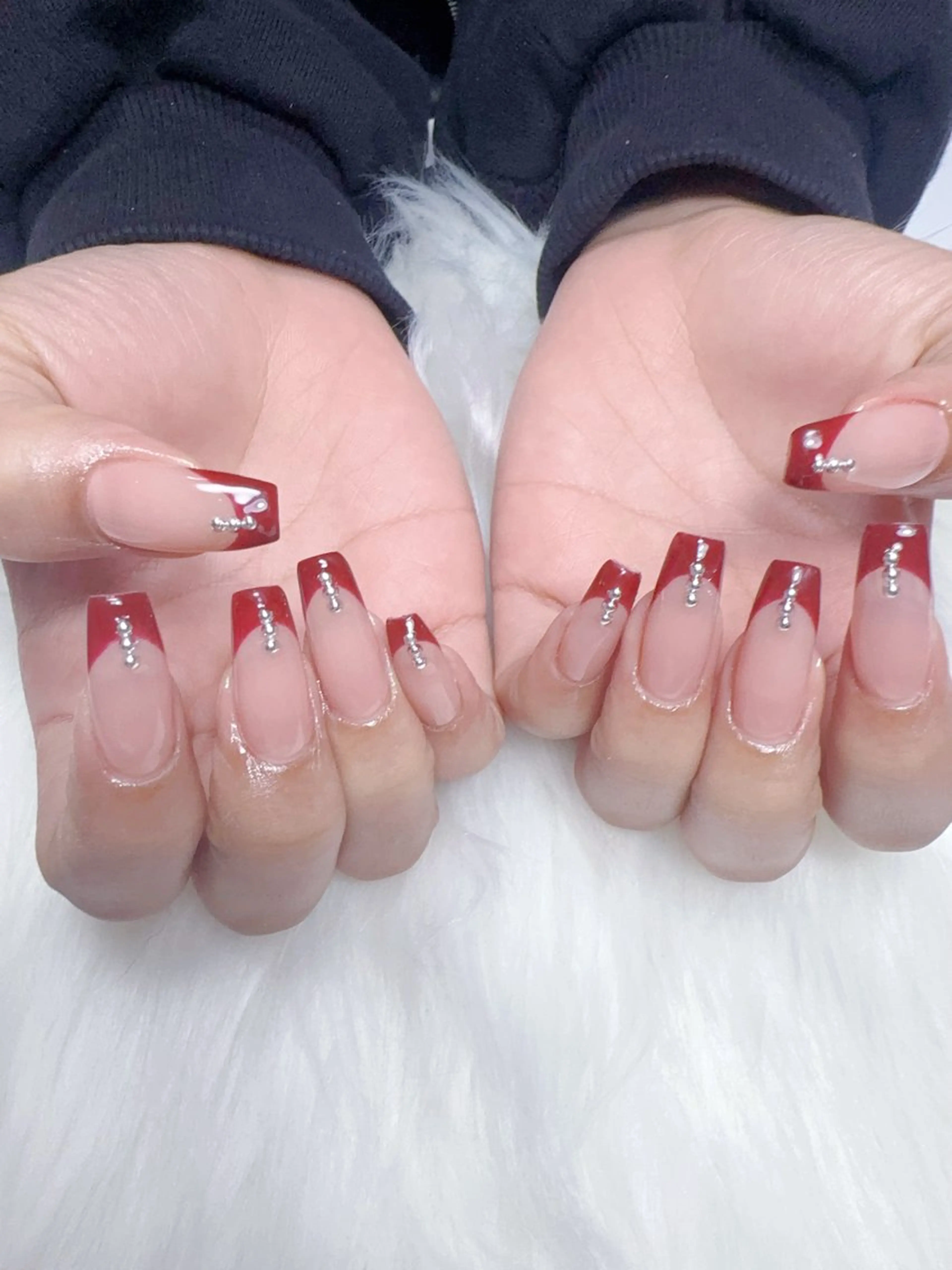 ネイル アートネイル 成人式 ジェルネイル ニュアンスネイル ネイルチップ Kora Nailのネイルデザイン