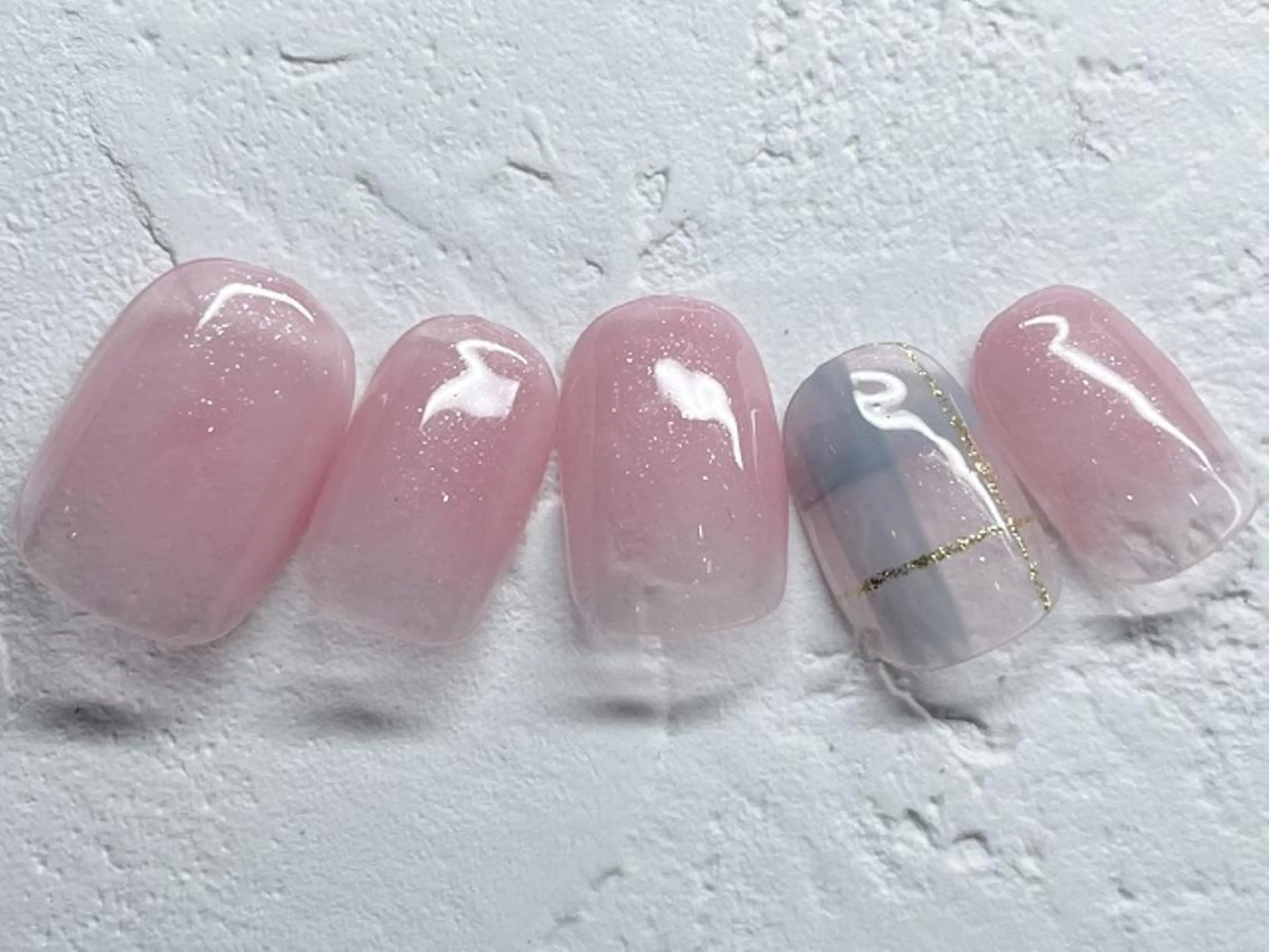 ネイル シンプルネイル ハンドネイル A. Fukushimaのネイルデザイン