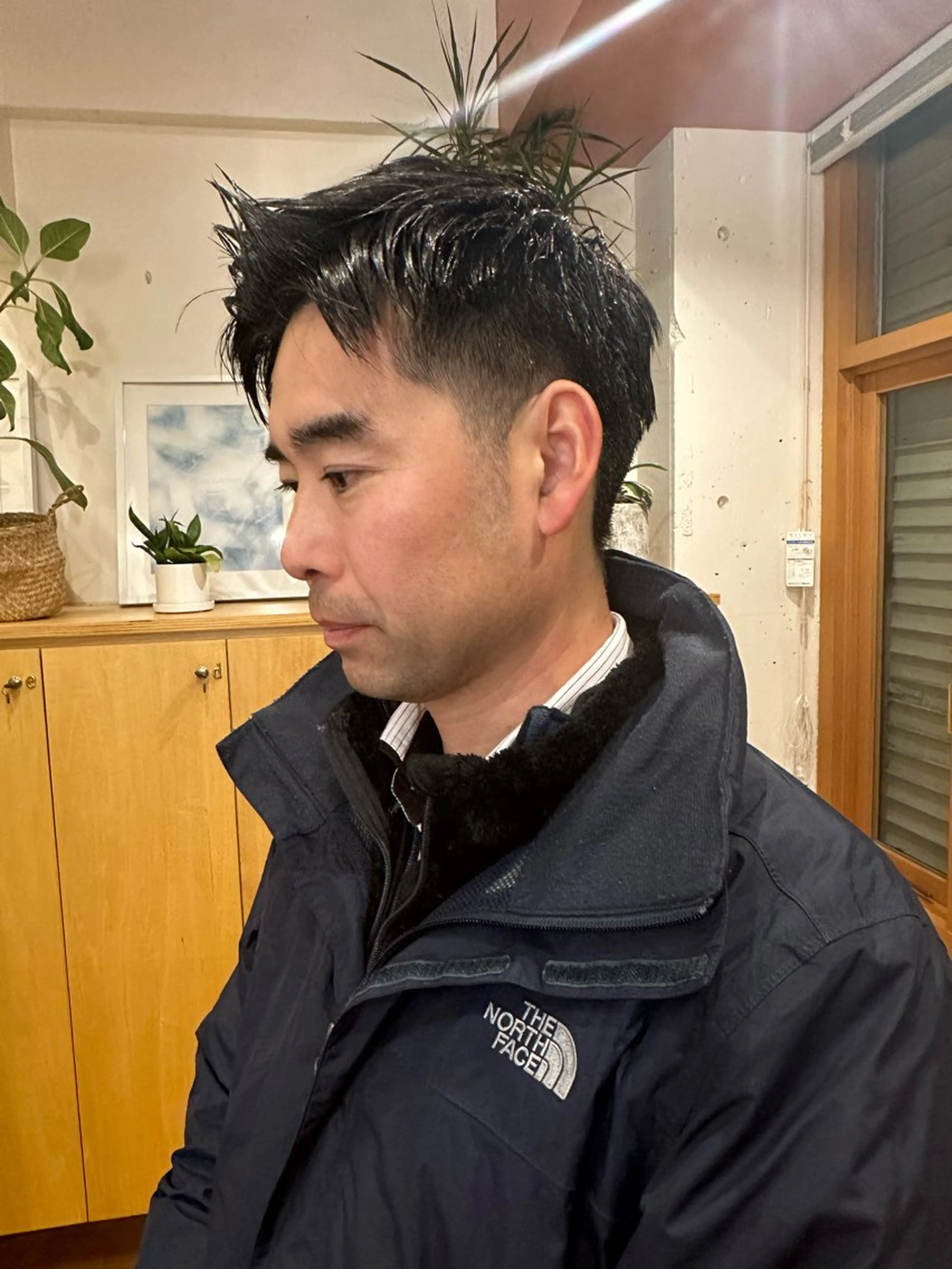 ショート メンズ 奧村 真奈のヘアスタイル