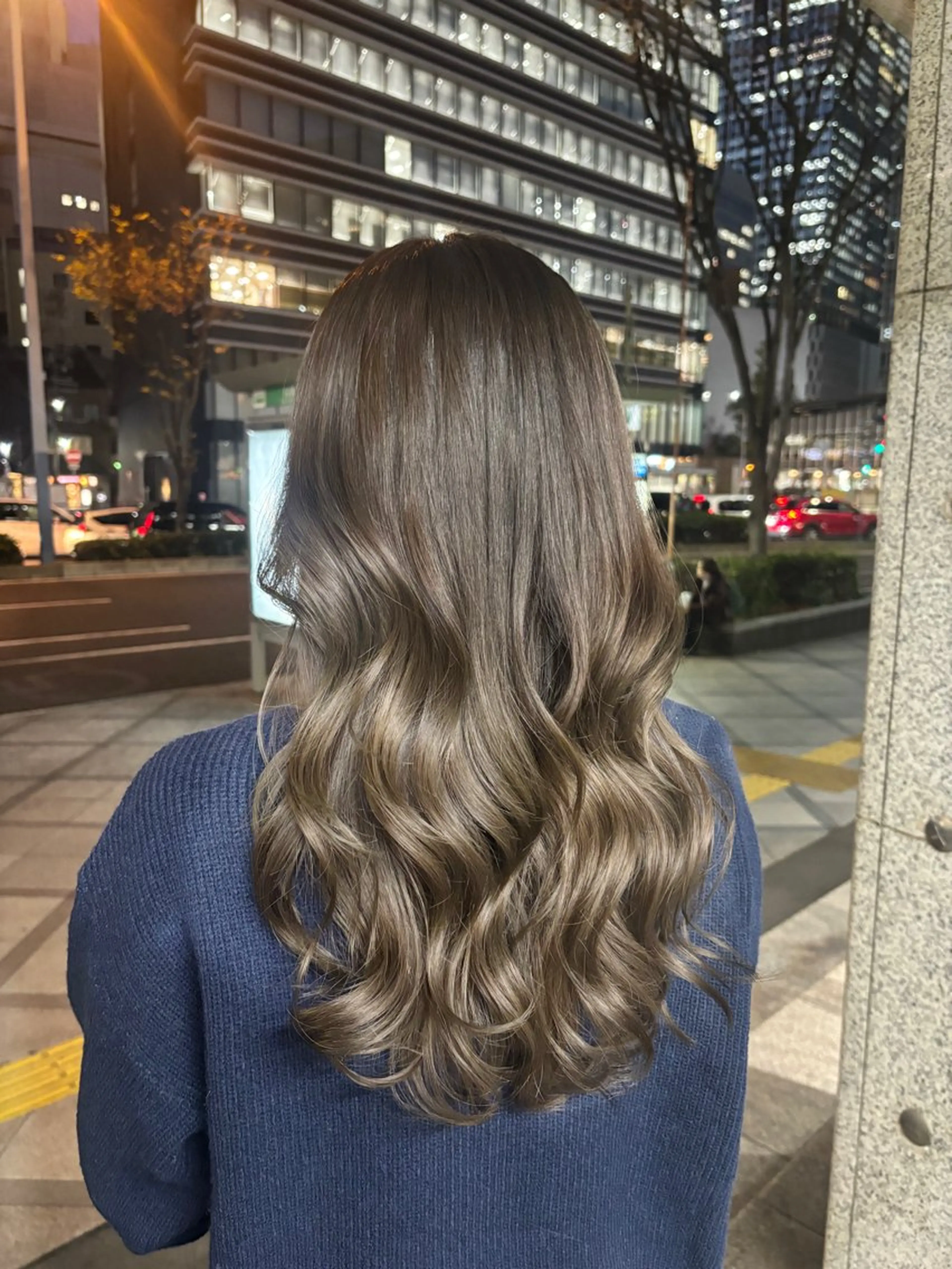 ロング 古賀/レイヤーボブ /ハッシュカットのヘアスタイル