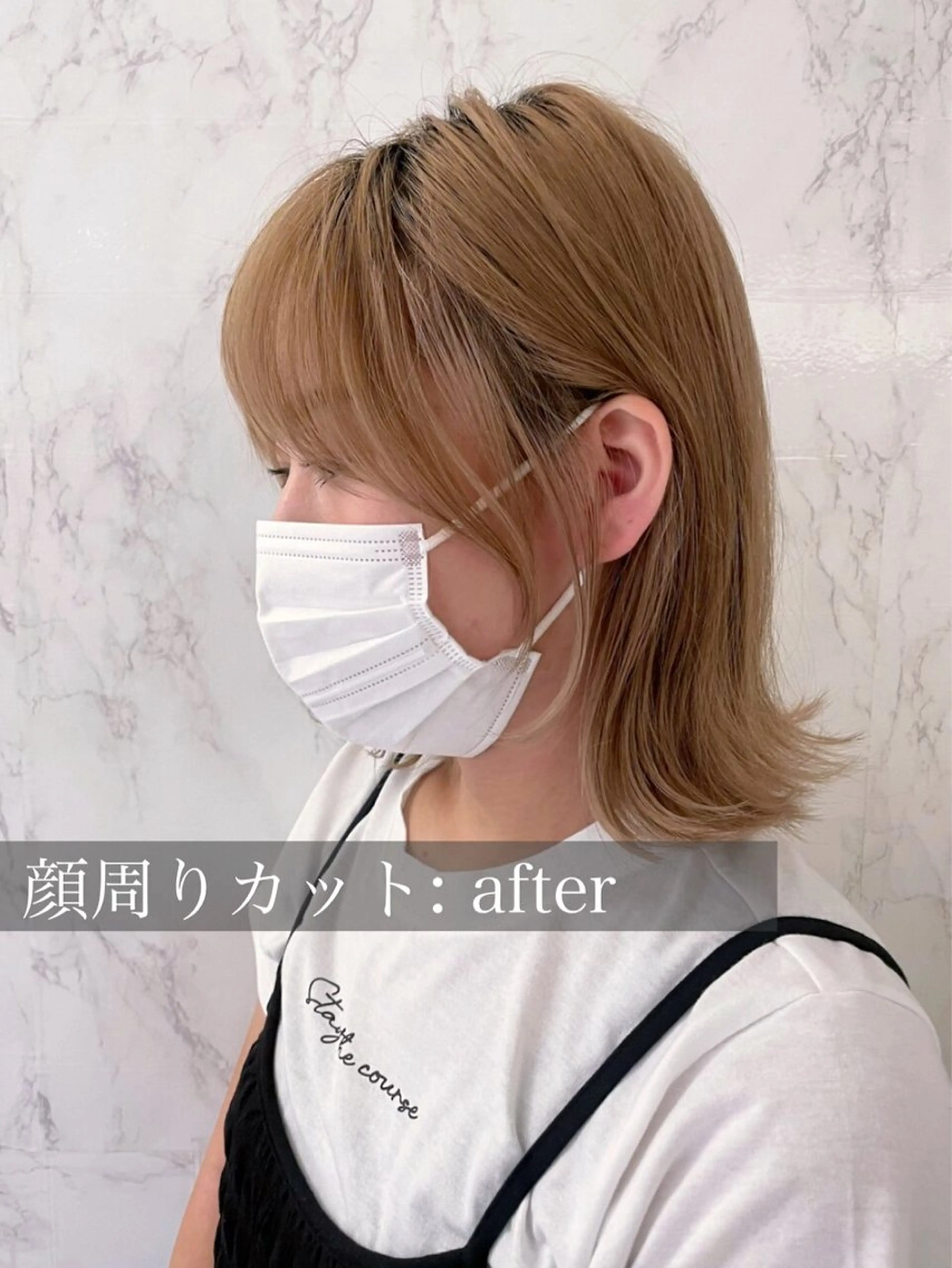 セミロング 小顔カット/レイヤー 【WiLL】加藤のヘアスタイル