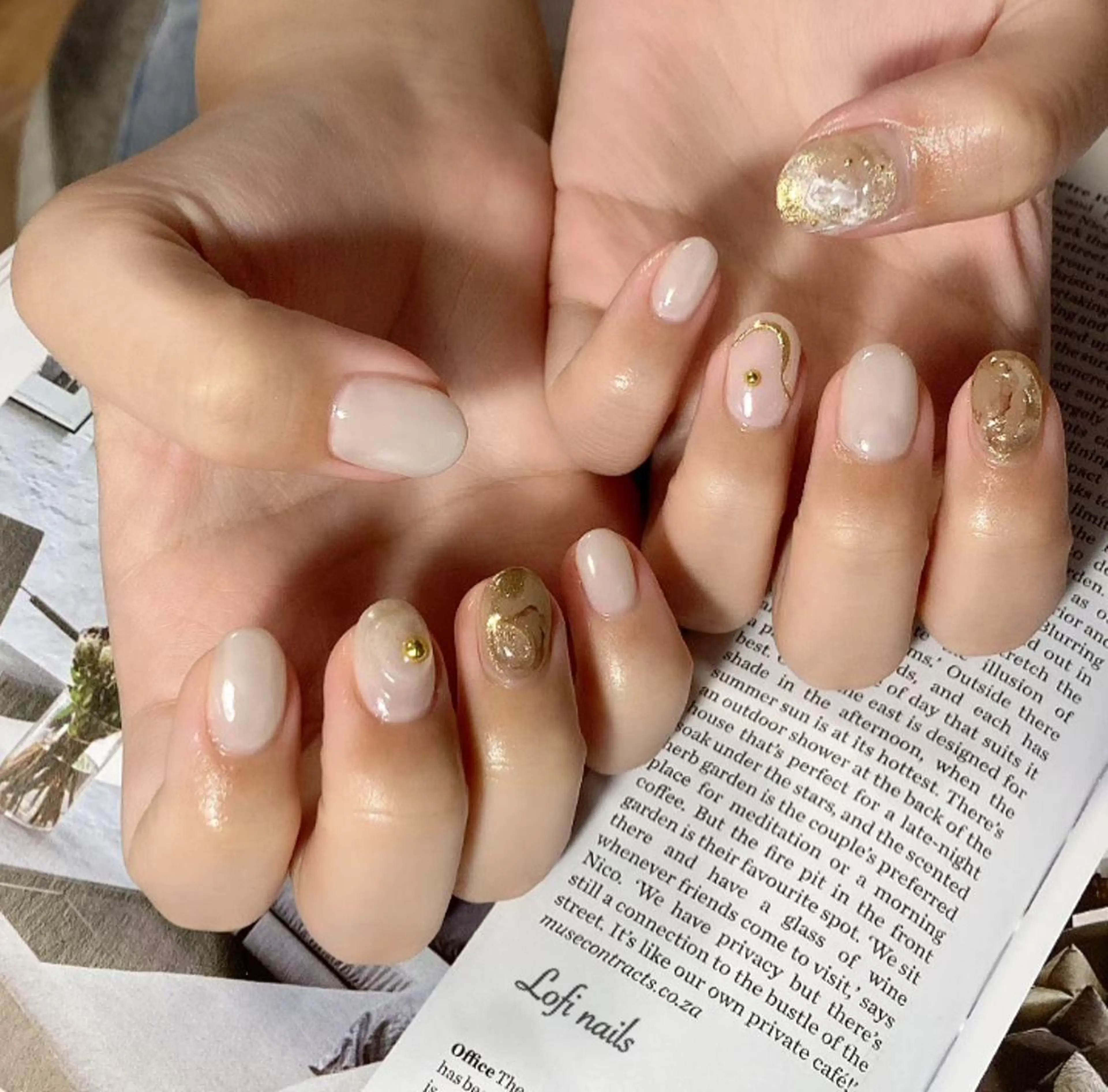 ショート ネイル Lofi nails ゆきこのネイルデザイン