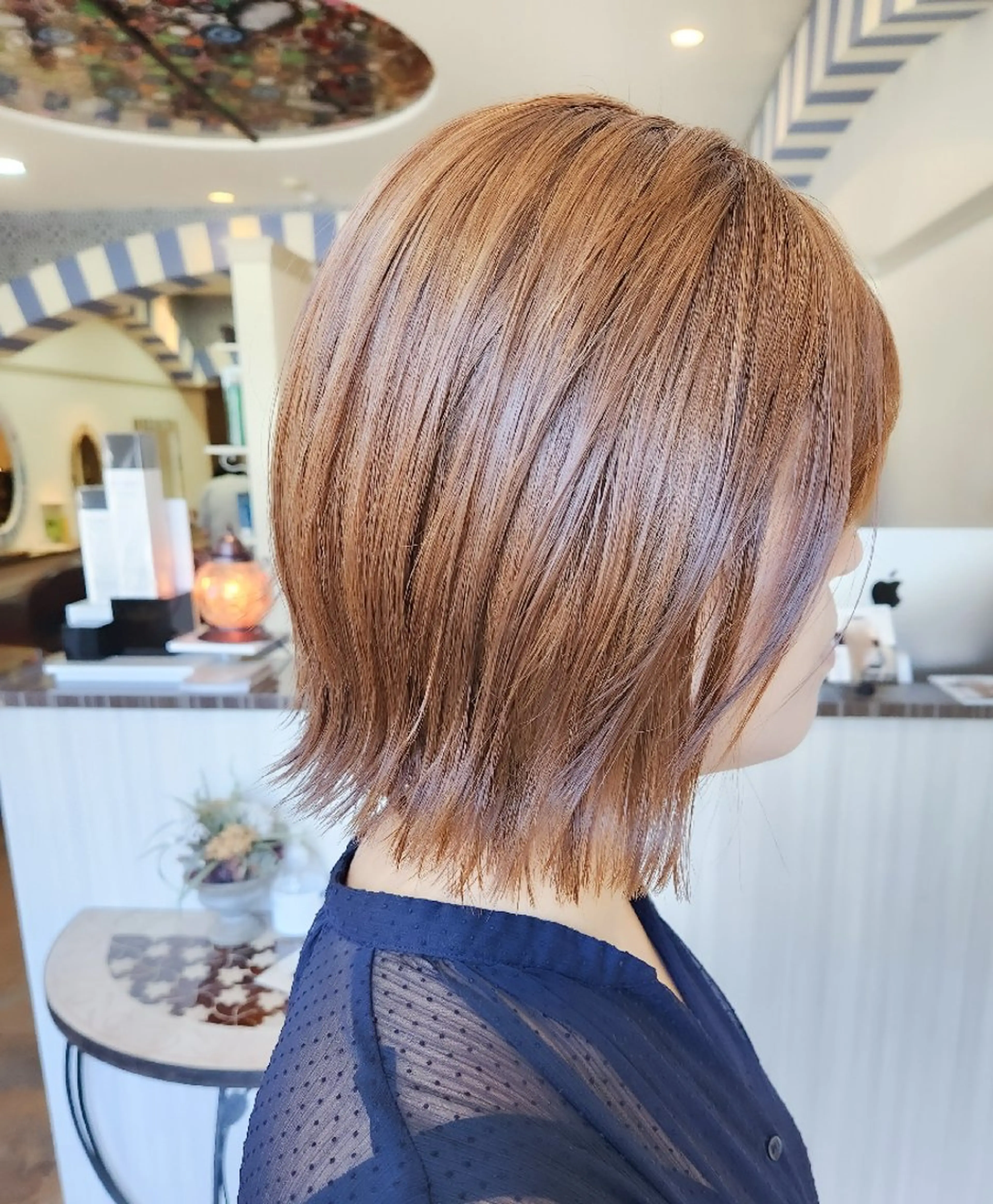 CUT +　髪質改善カラー　+　選べるスパの写真