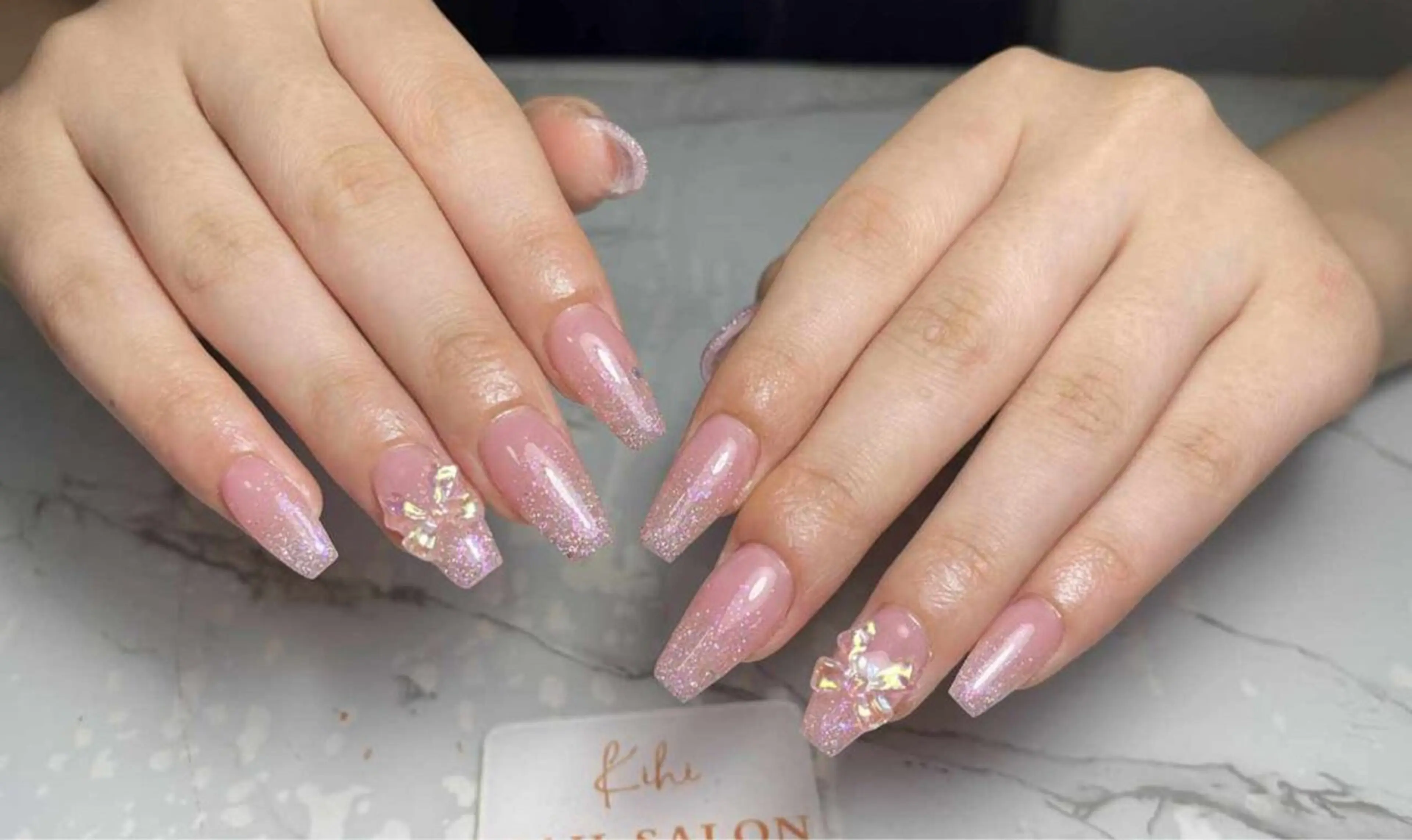 ネイル アートネイル フレンチネイル ジェルネイル グラデーション 韓国ネイル 久保田 マリコのネイルデザイン