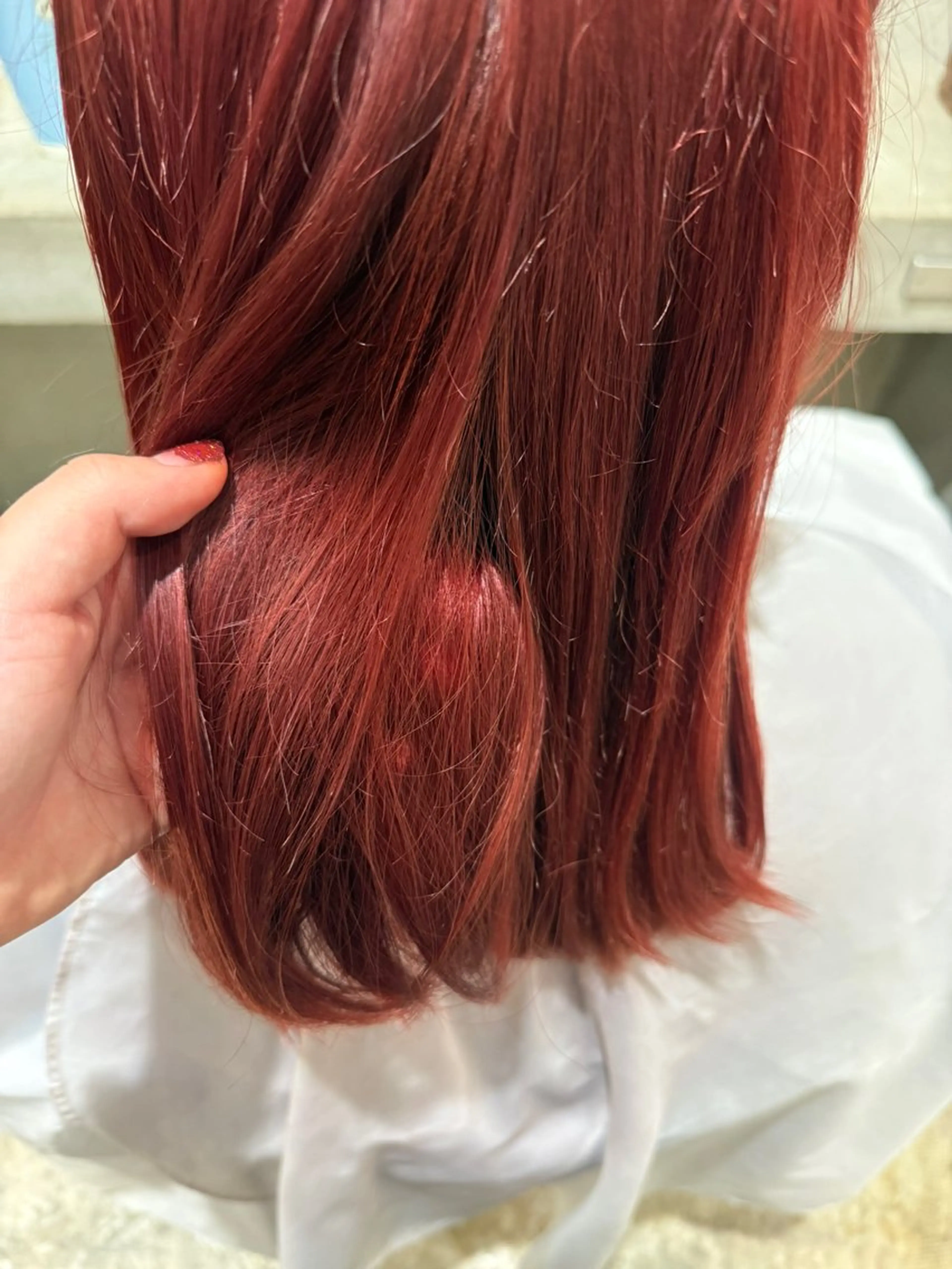 カラー NAVY 日 和のヘアスタイル