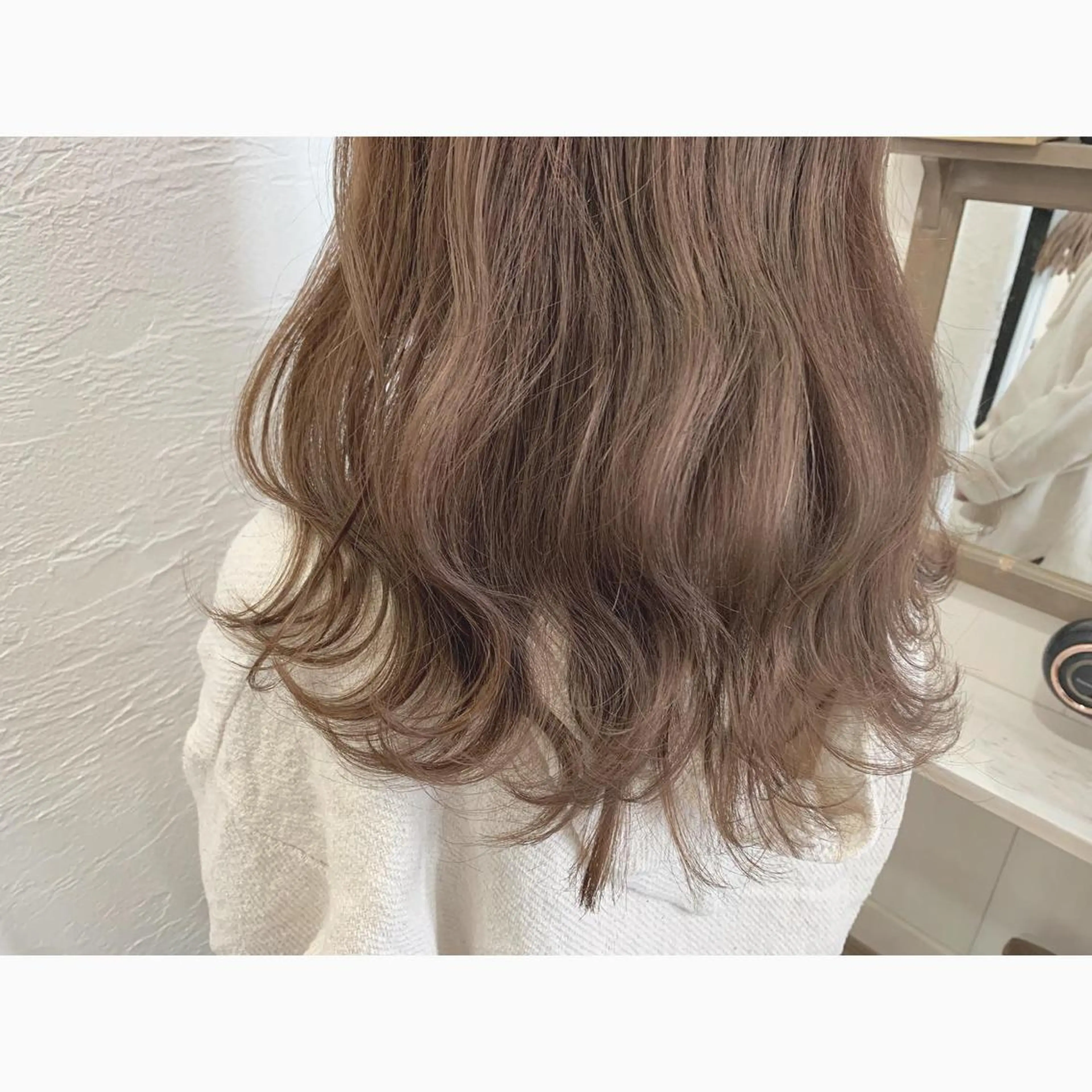ロング カラー fio マナミのヘアスタイル
