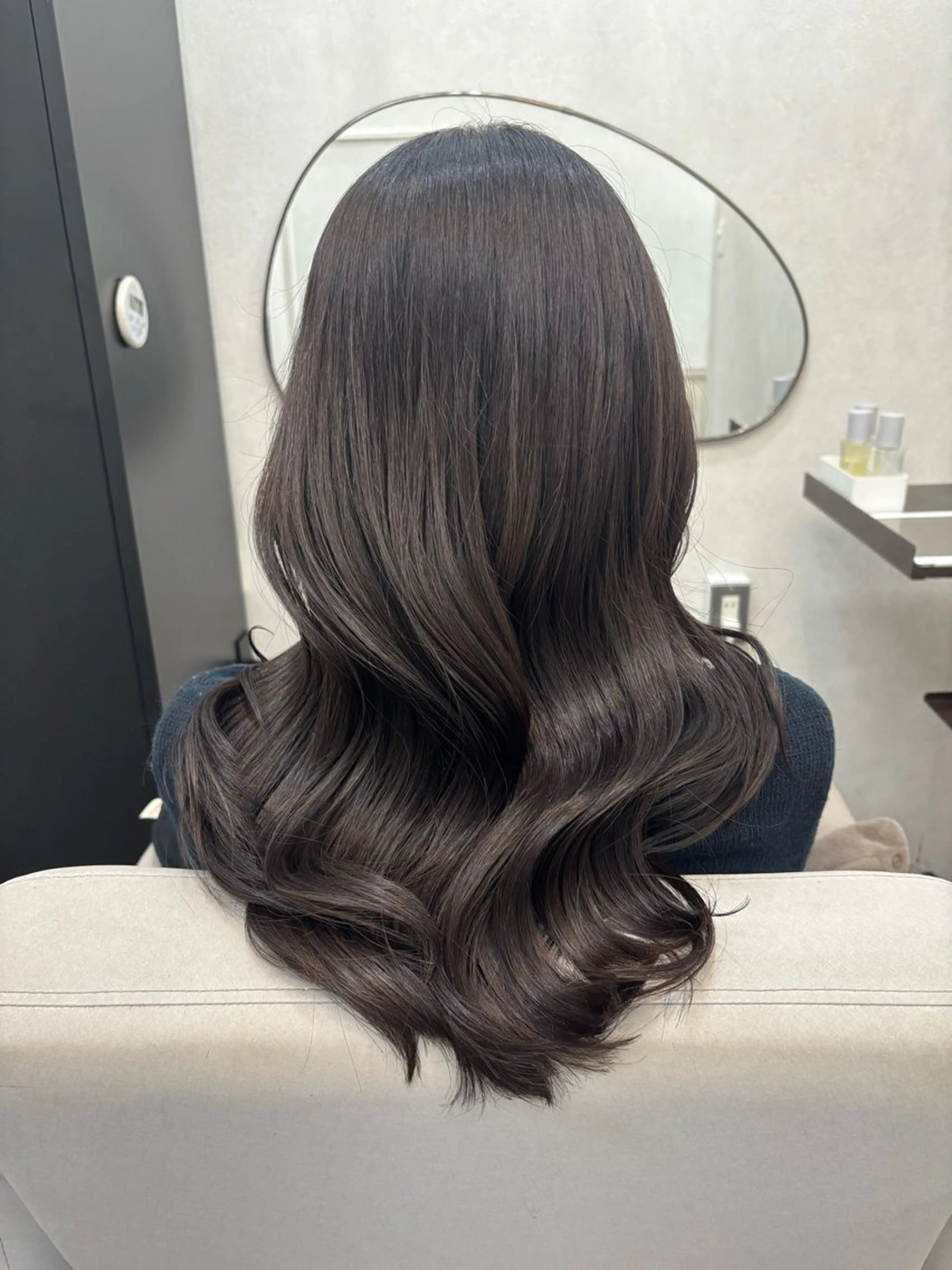 ロング 水島 悠香子のヘアスタイル