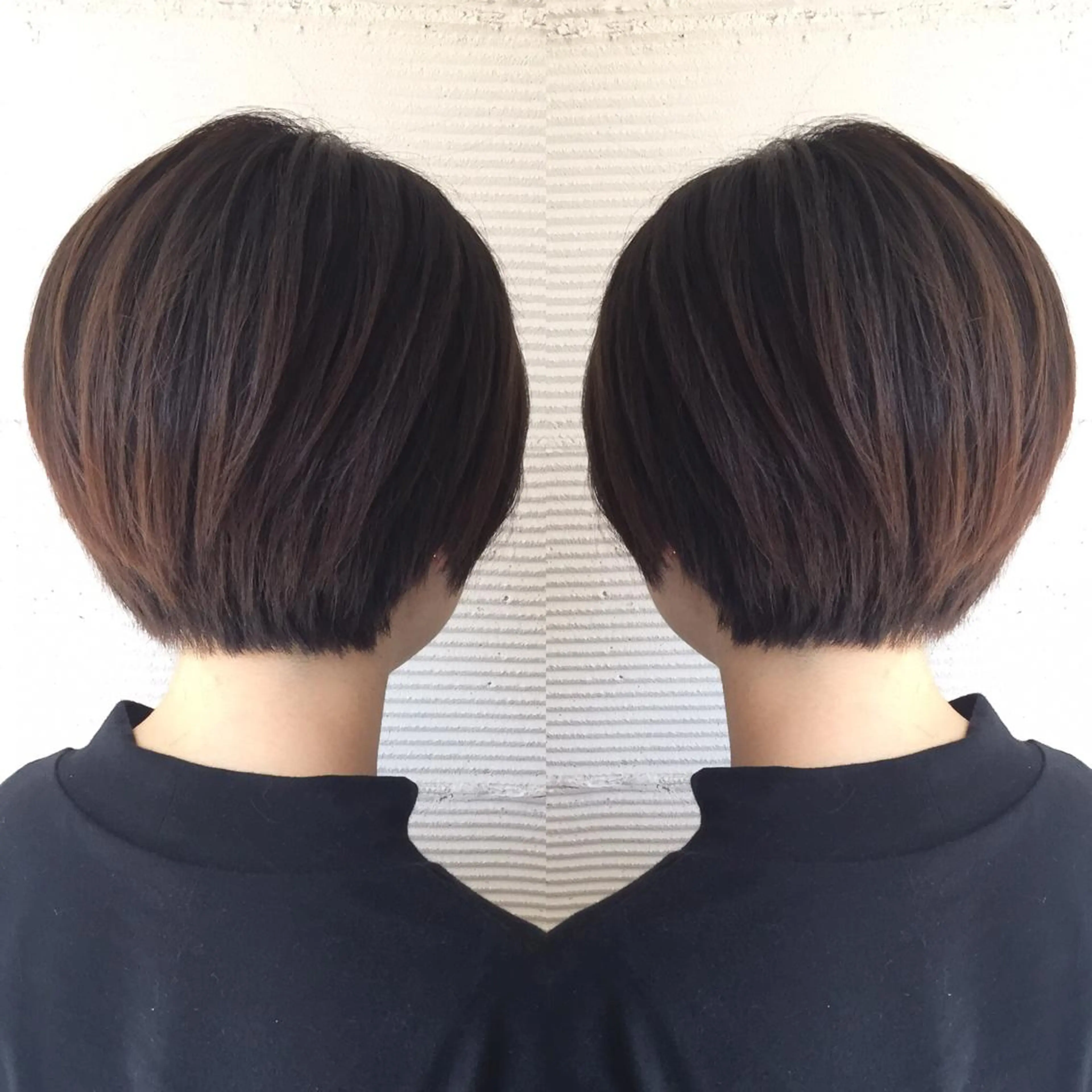 ショート ショートボブ ボブ ショートヘア 中林 由佳のヘアスタイル