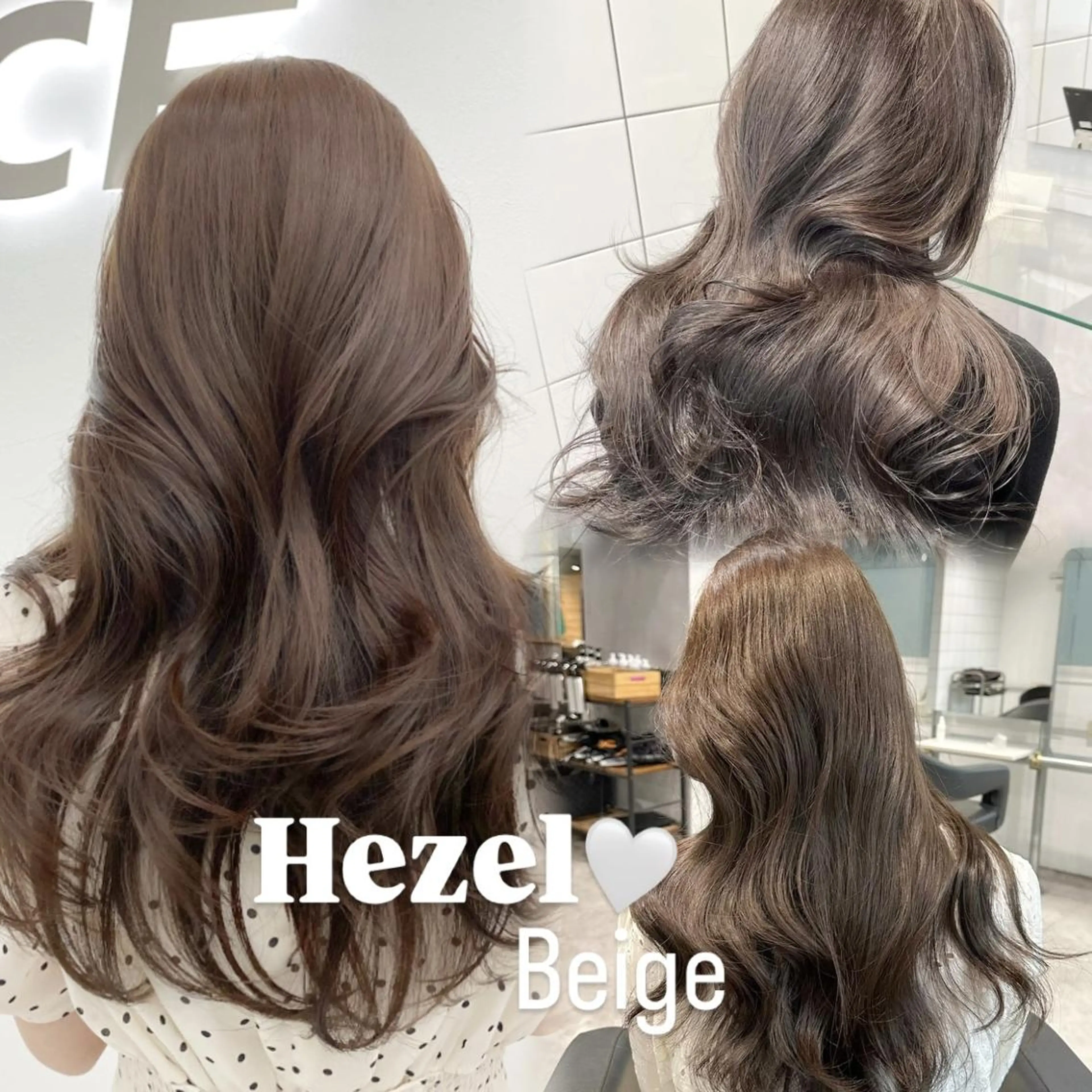 ロング カラー ヘアカラー トリートメント ヘッドスパ ヘアセット 🫧こだわり韓国ヘア CANDY横浜🫧のヘアスタイル