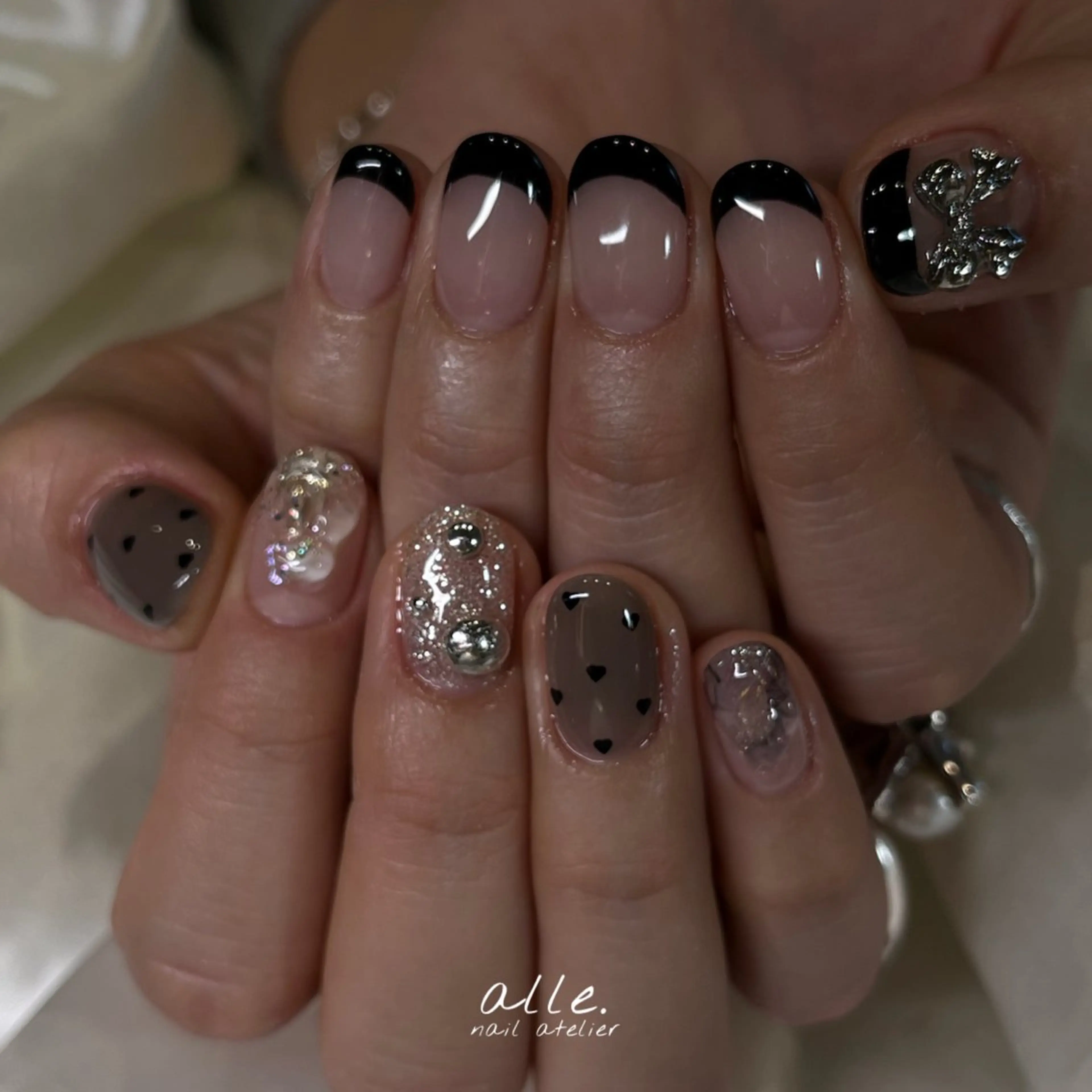 ネイル ハンドネイル atelier alle.のネイルデザイン