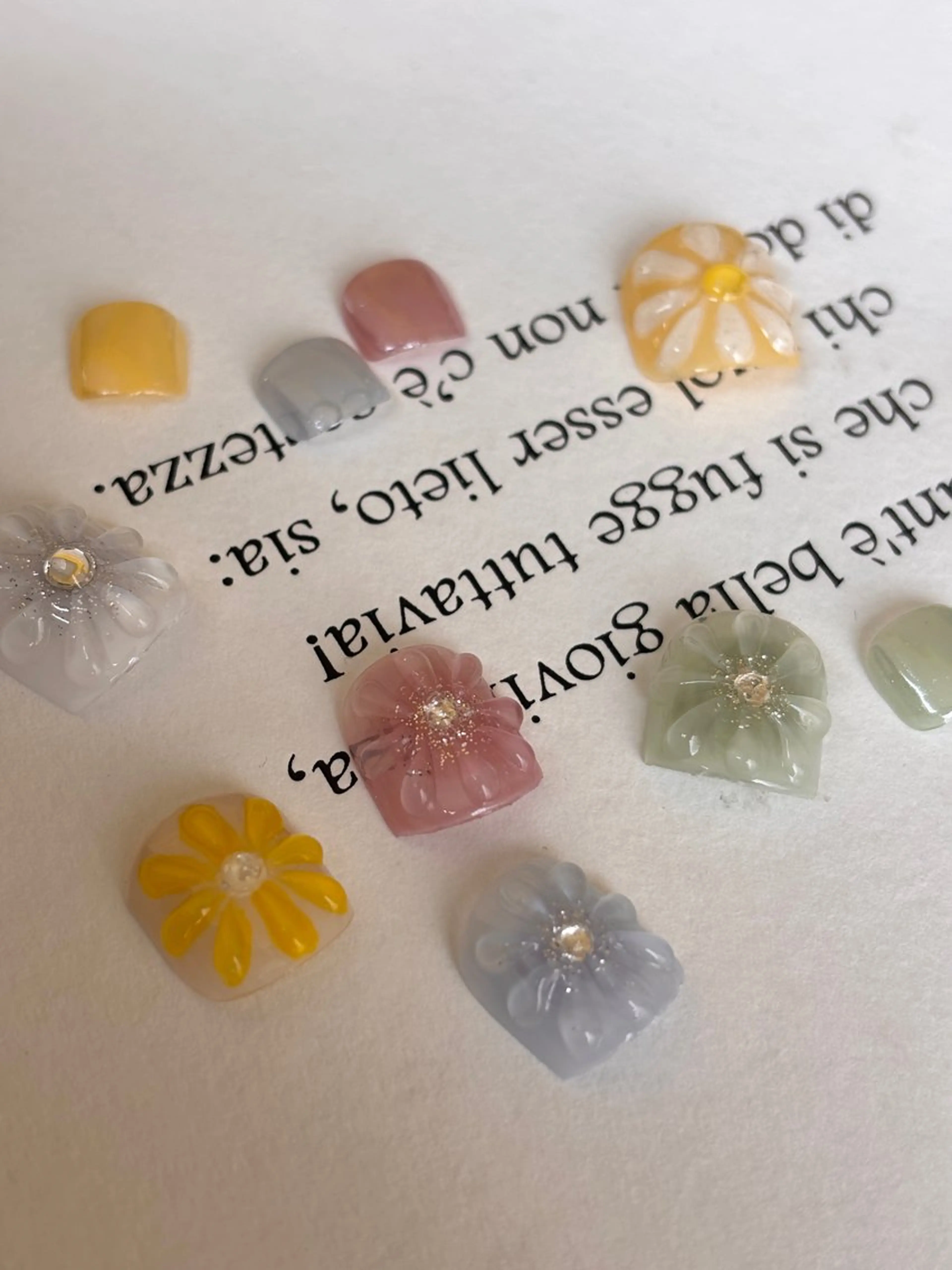 ネイル フットネイル 中川 ほののネイルデザイン