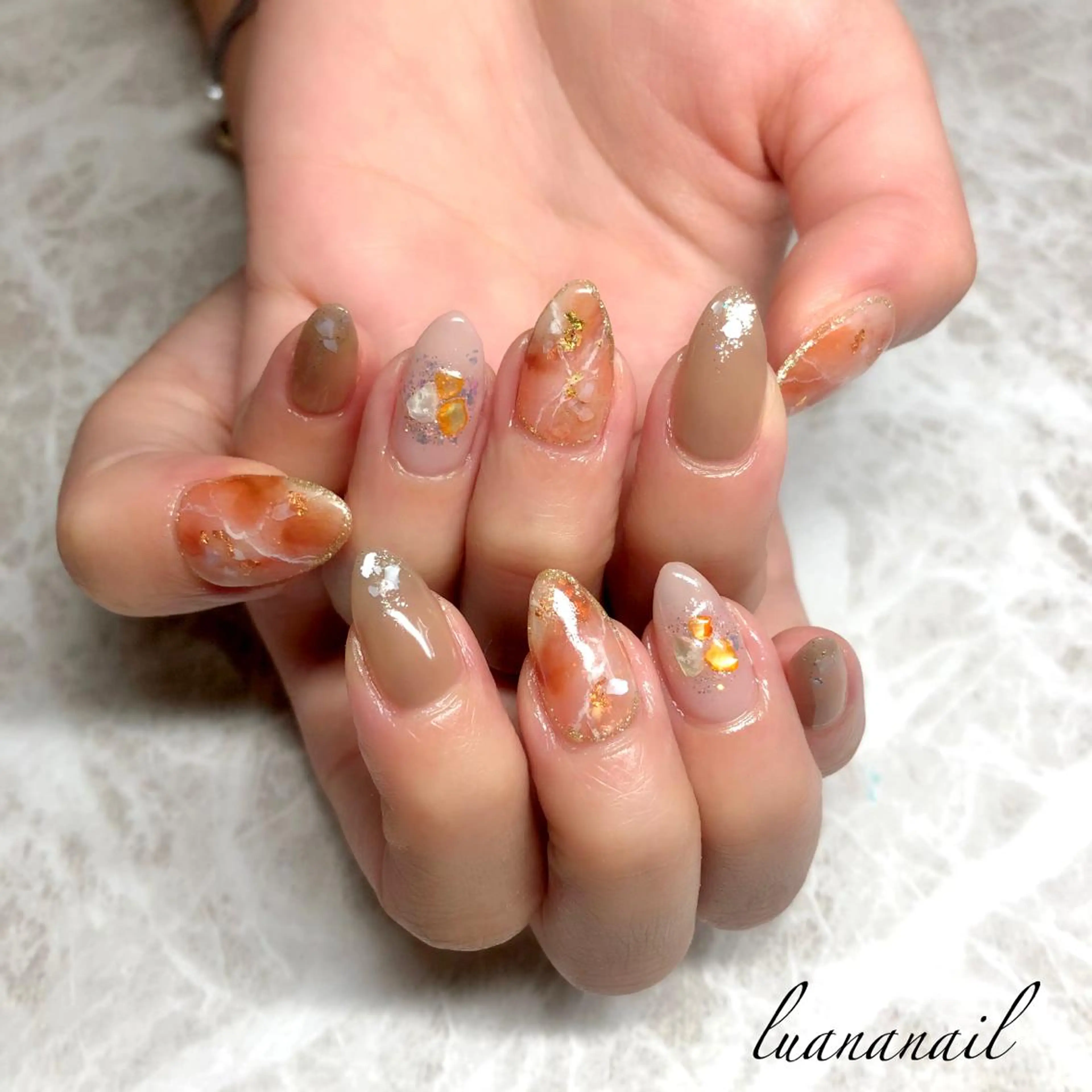 ネイル ハンドネイル luana nailのネイルデザイン