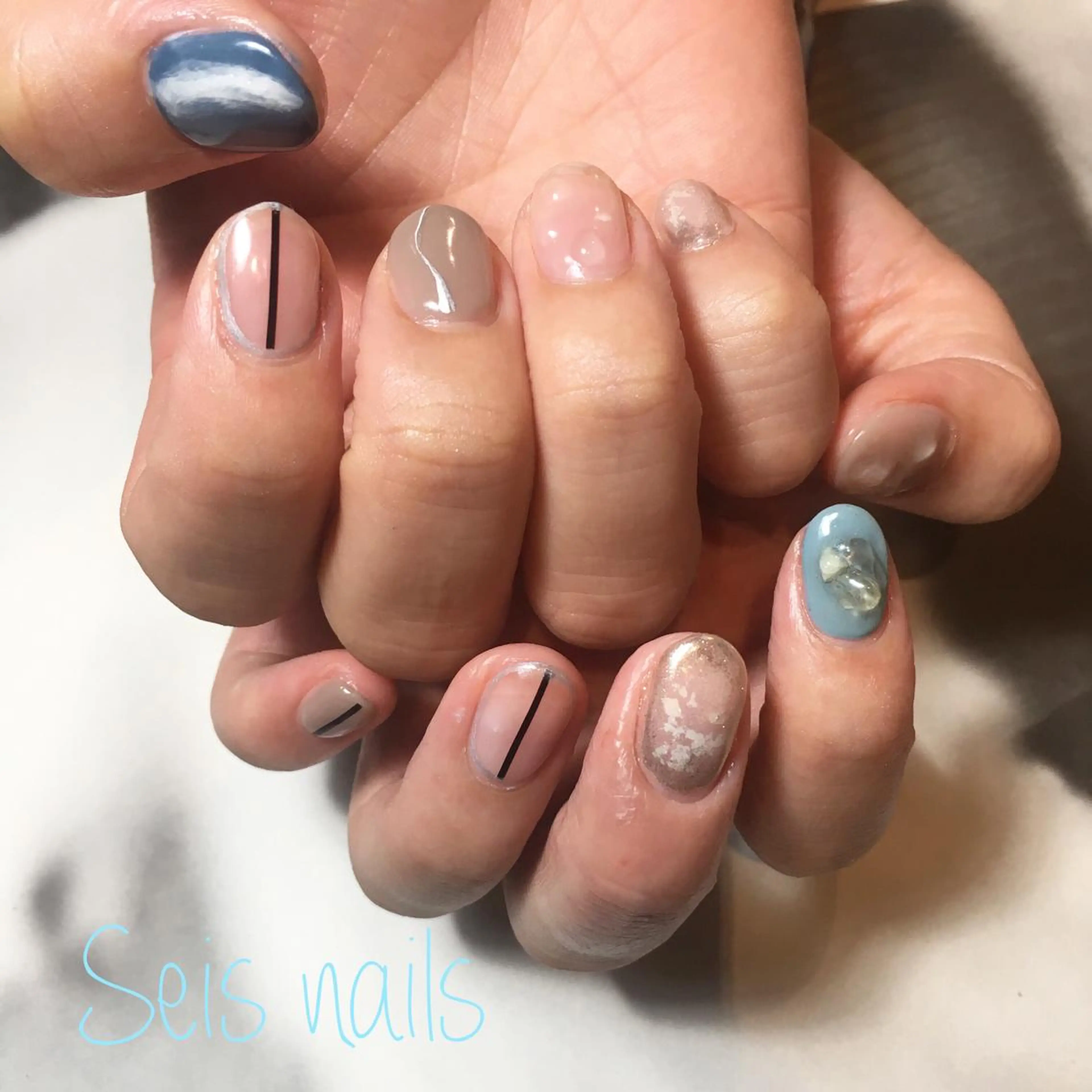 ネイル ハンドネイル Seis Shihoのネイルデザイン