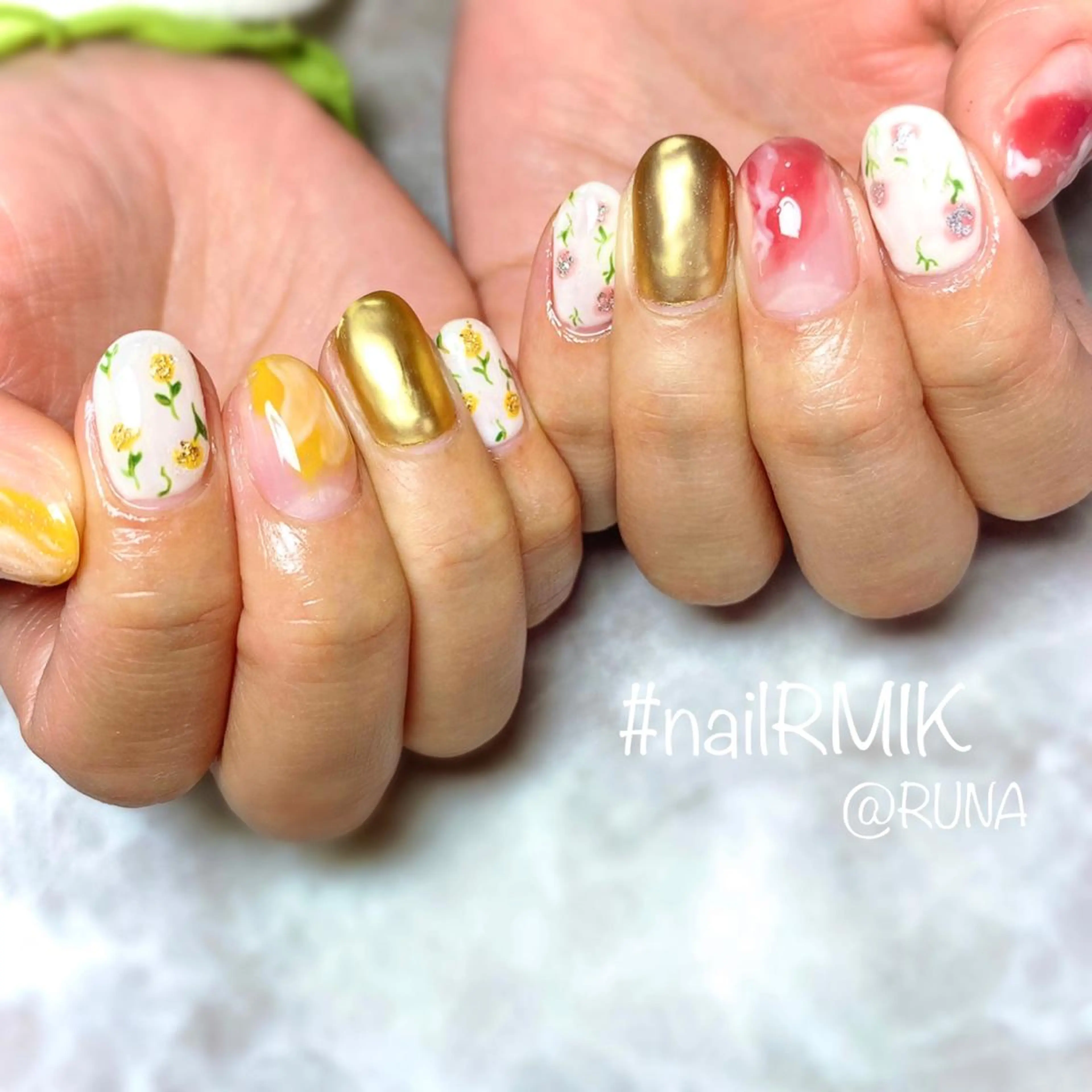 ネイル ハンドネイル nailsalon RMIKのネイルデザイン