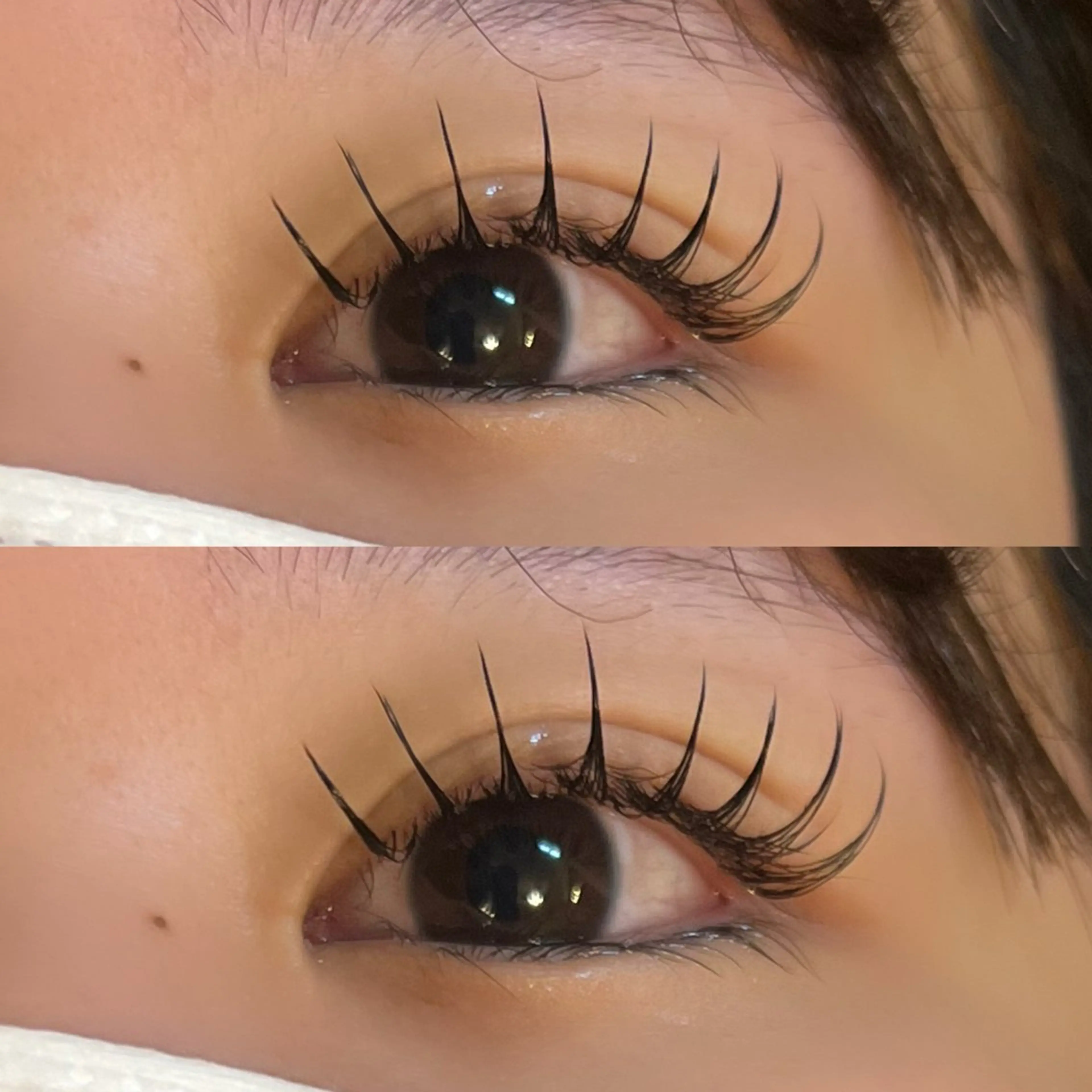 マツエク・マツパ 束感まつ毛 CCカール Cカール フラットラッシュ マツエク 🌿ayaki🌿 en Reveのマツエク・マツパデザイン