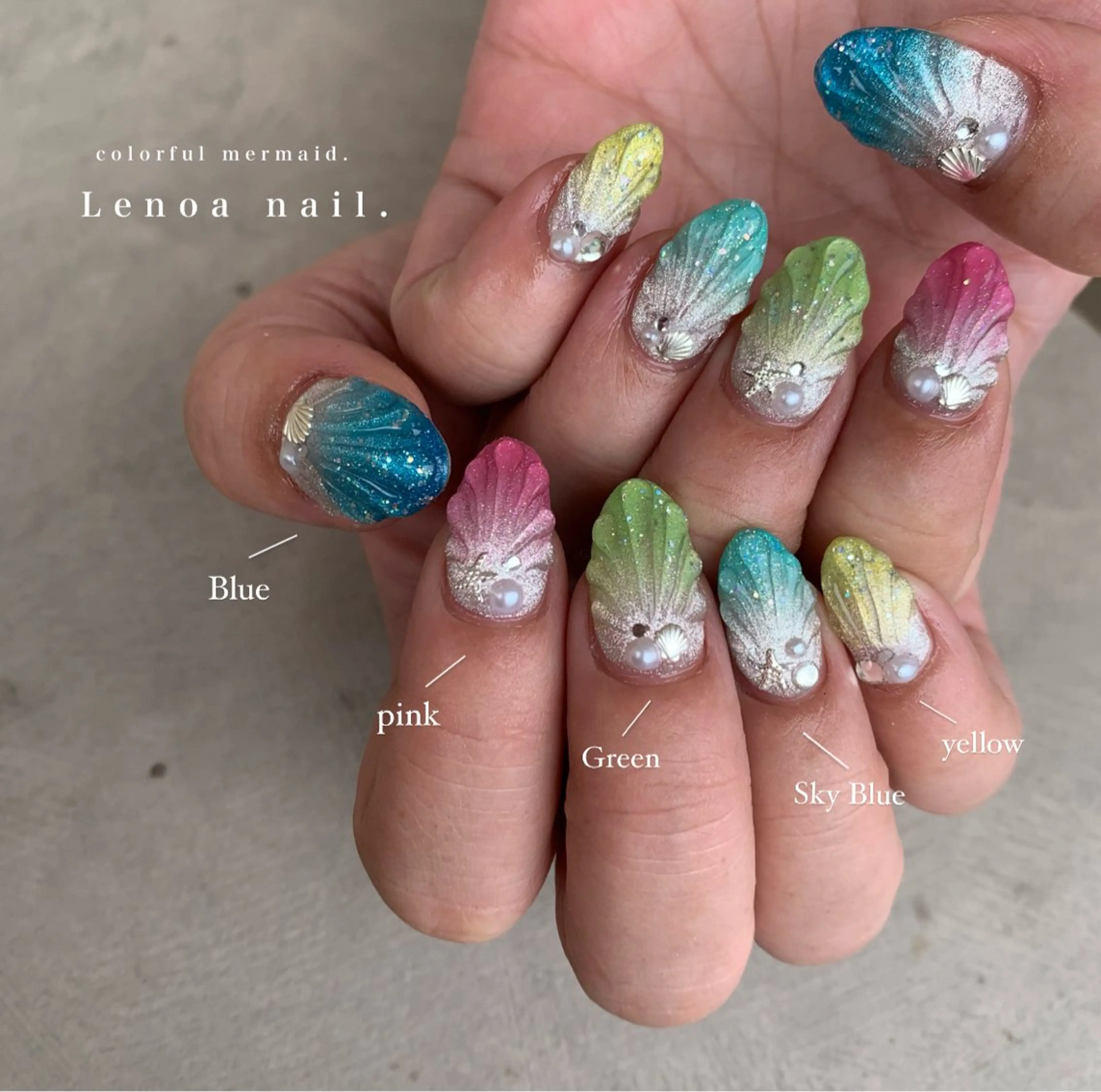 ネイル nailsalon Lenoaのネイルデザイン
