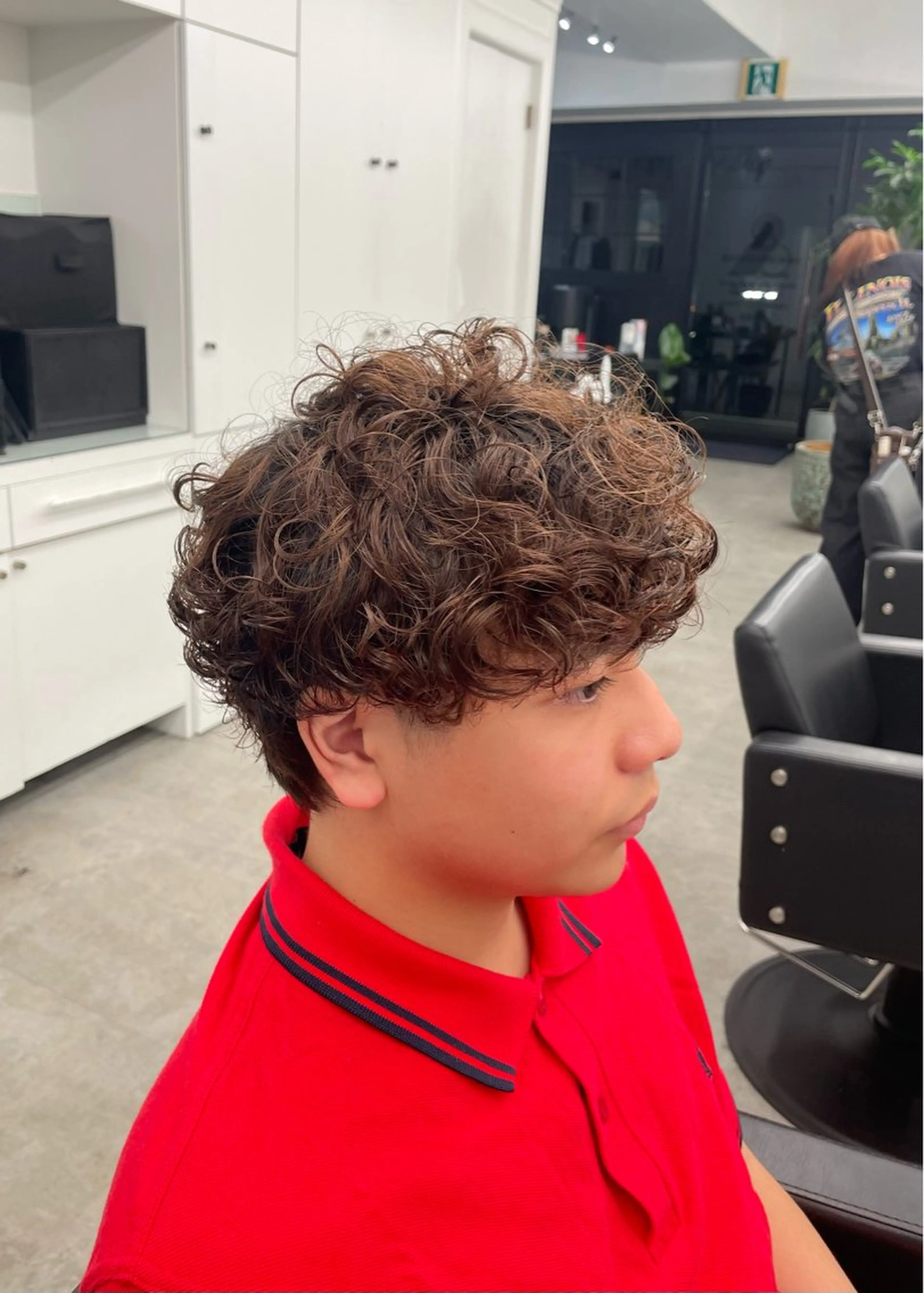 パーマ メンズ メンズパーマ プードルパーマ ツイストスパイラルパーマ ニュアンスパーマ プードルパーマ カット パーマ ⚡️学芸大学 川上拓真⚡️のヘアスタイル