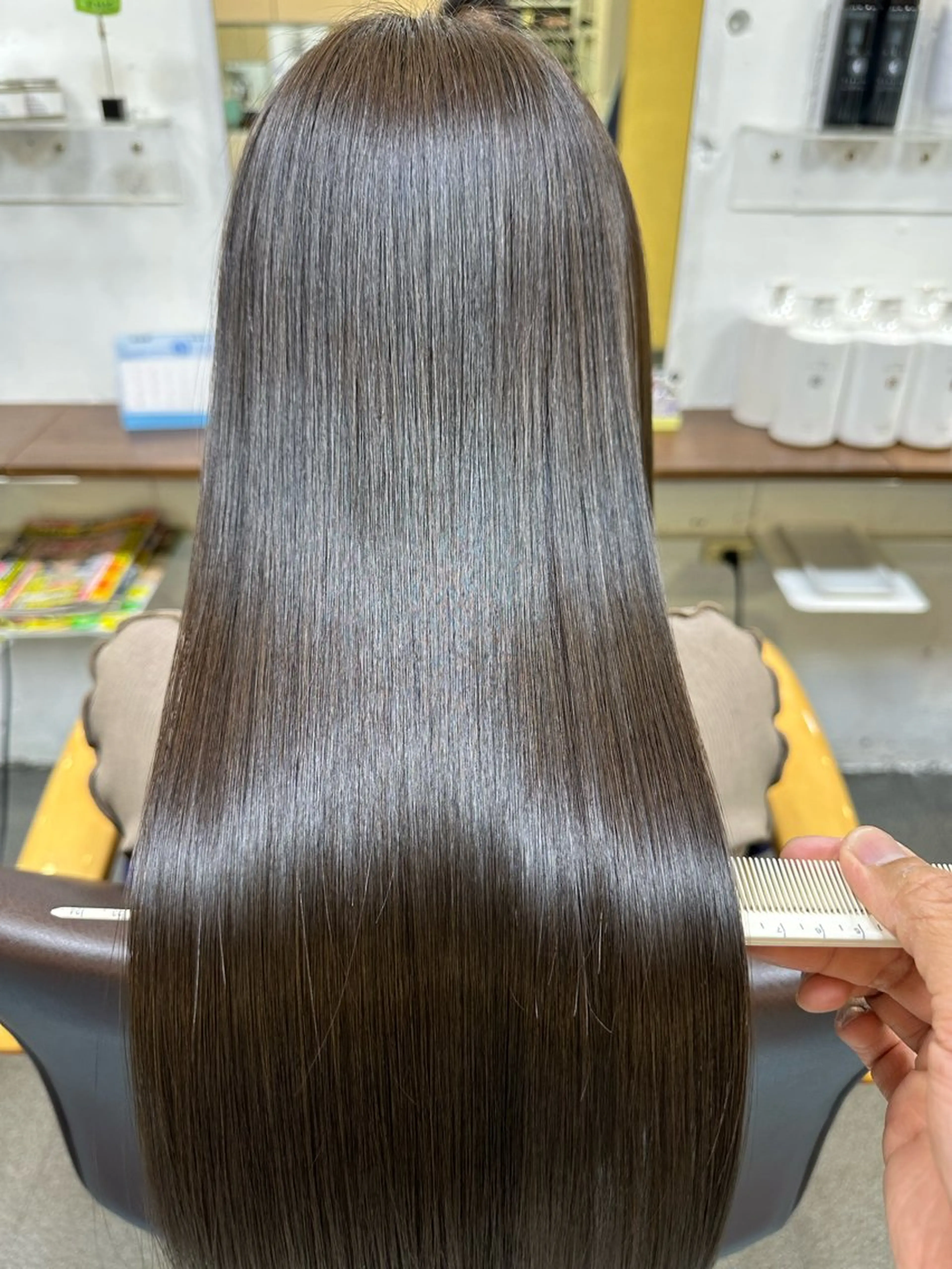 ロング 髪質改善 【髪質改善】に特化 オリーブオイルクラブのヘアスタイル