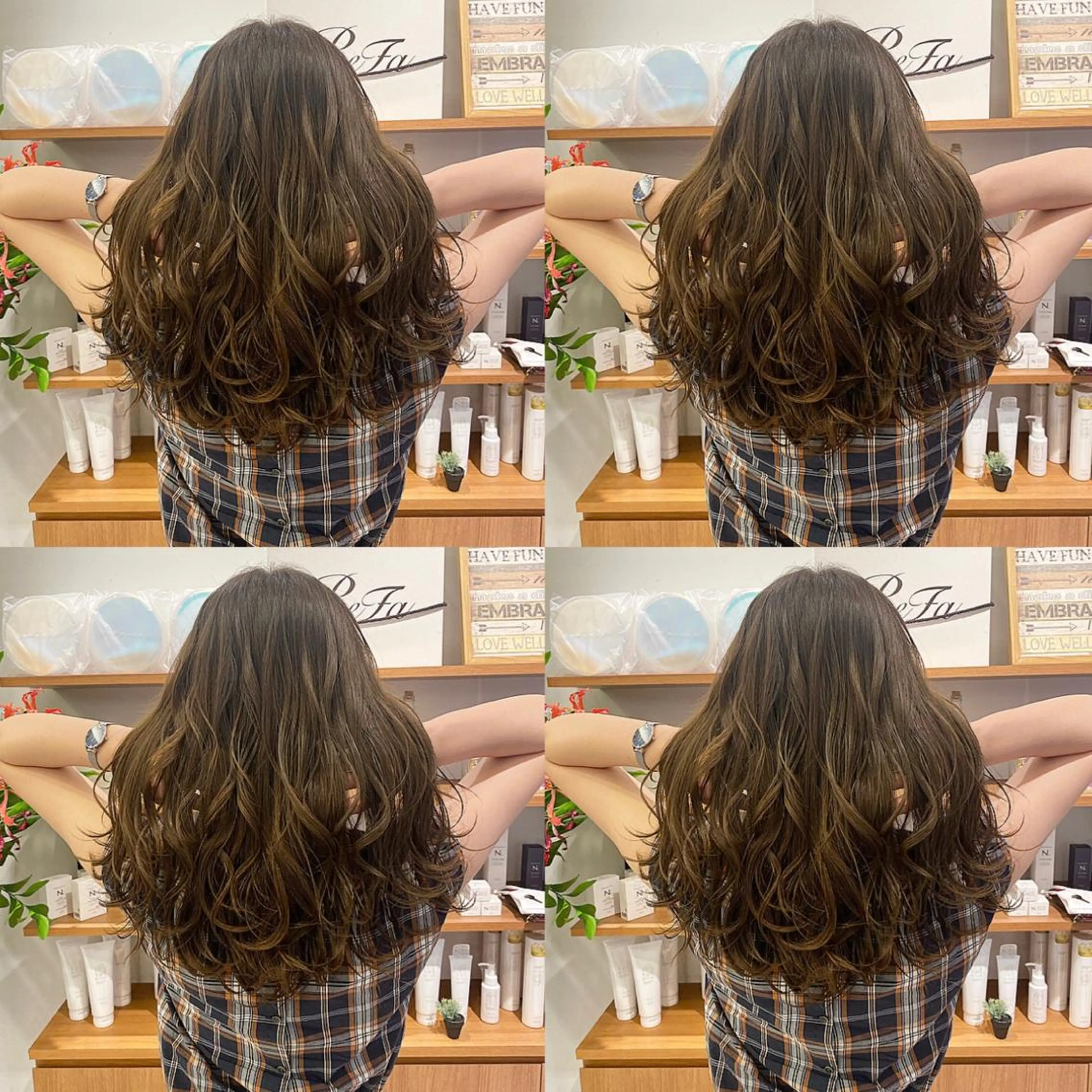 ロング カラー ヘアカラー トリートメント 【カラー指名No 1✨】HIBIKIのヘアスタイル