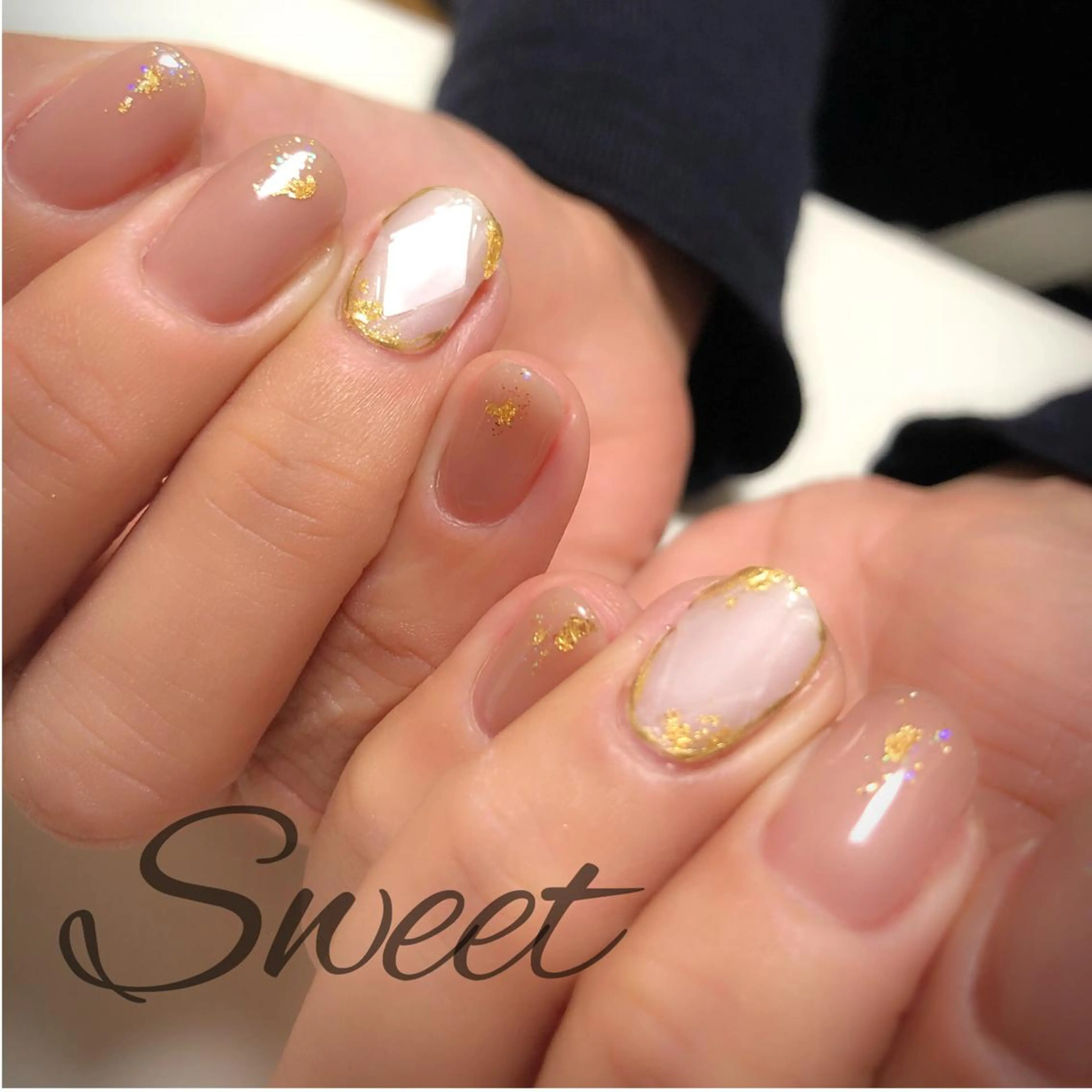 ネイル sweet 仲野陽子のネイルデザイン