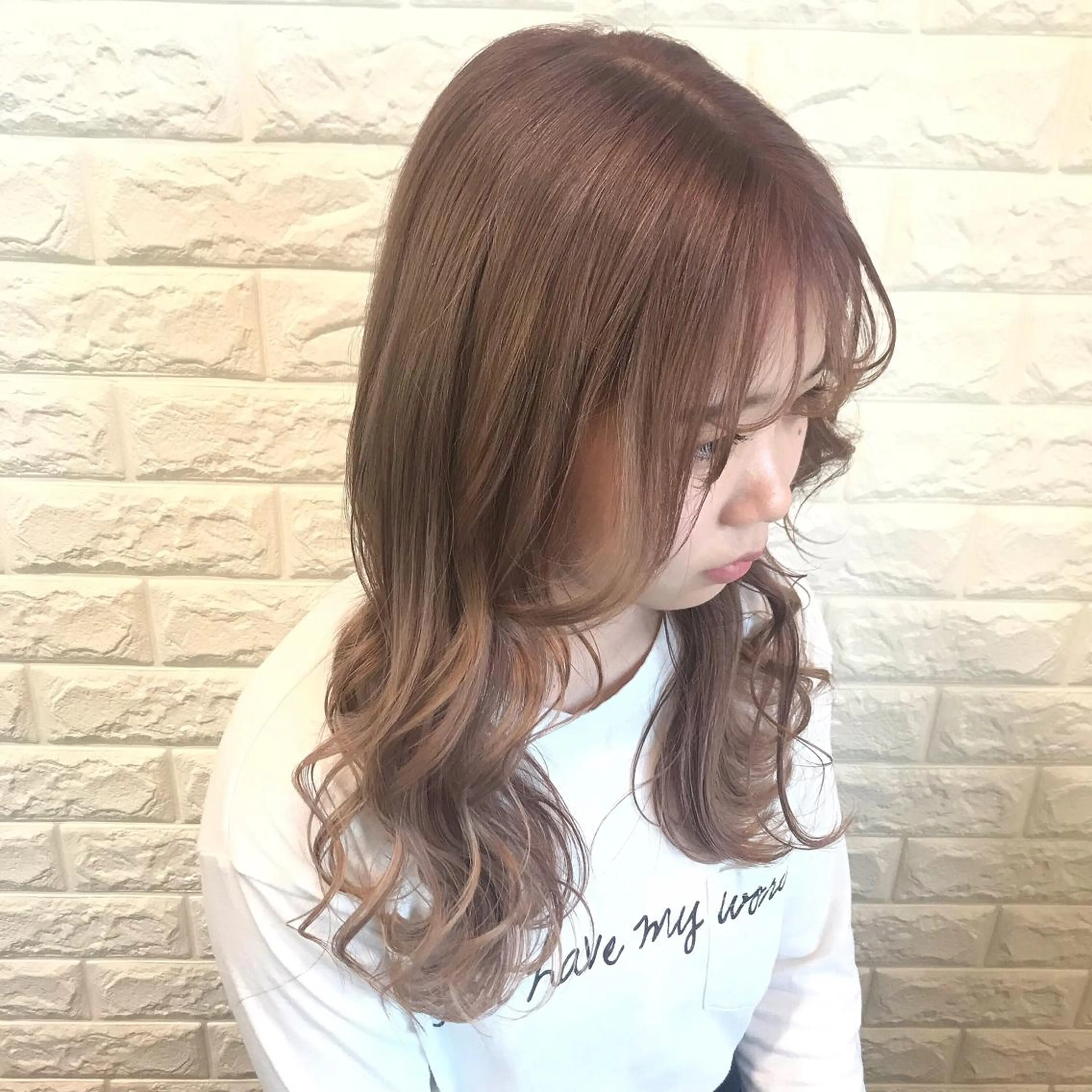 ロング カラー knock【ノック】所属・烏丸韓国ヘア🇰🇷 ayaka🎀のヘアスタイル