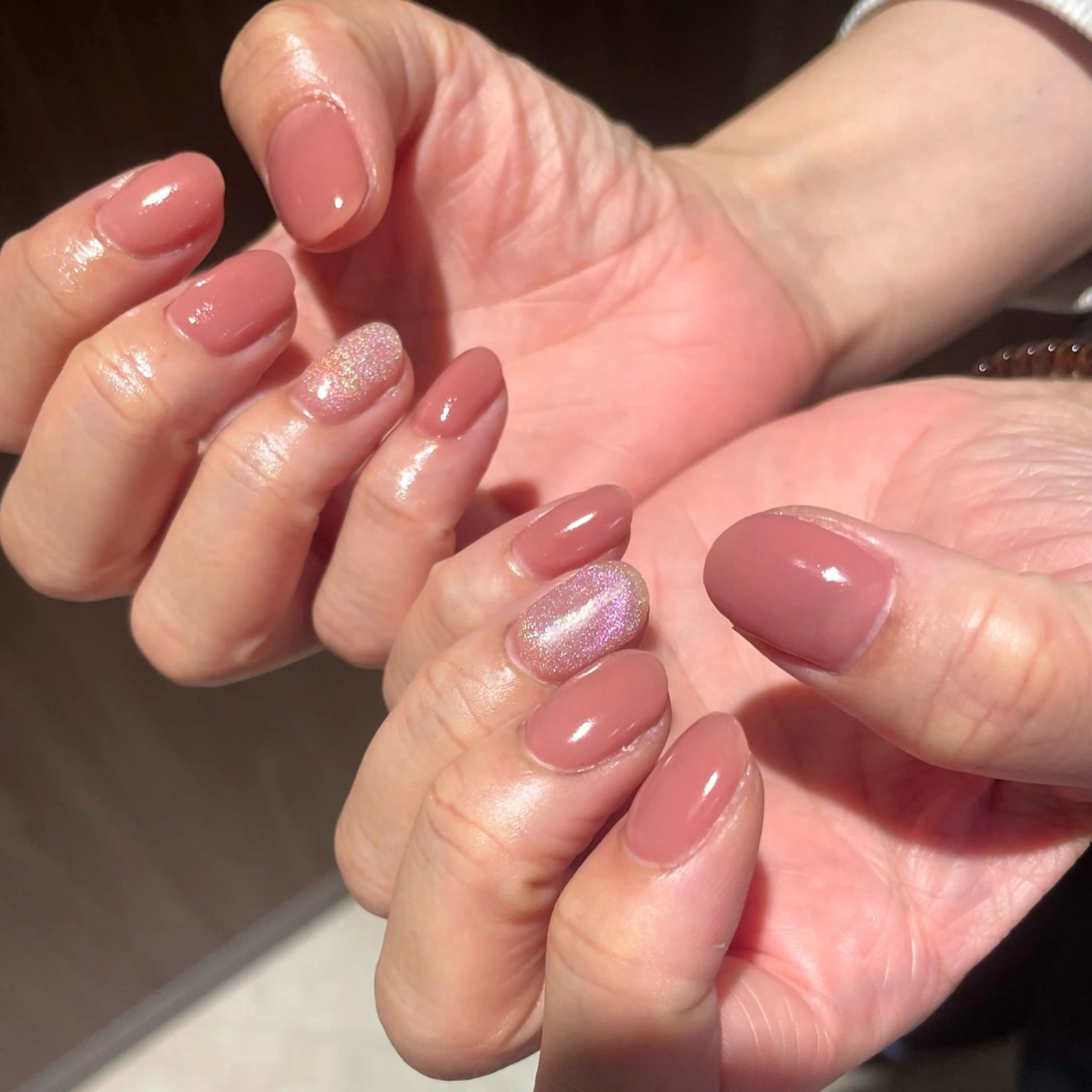 【ハンド】シンプルネイル🎀オフあり、亀裂補強お気軽にお問い合わせください🙇🏻‍♀️✨️の写真