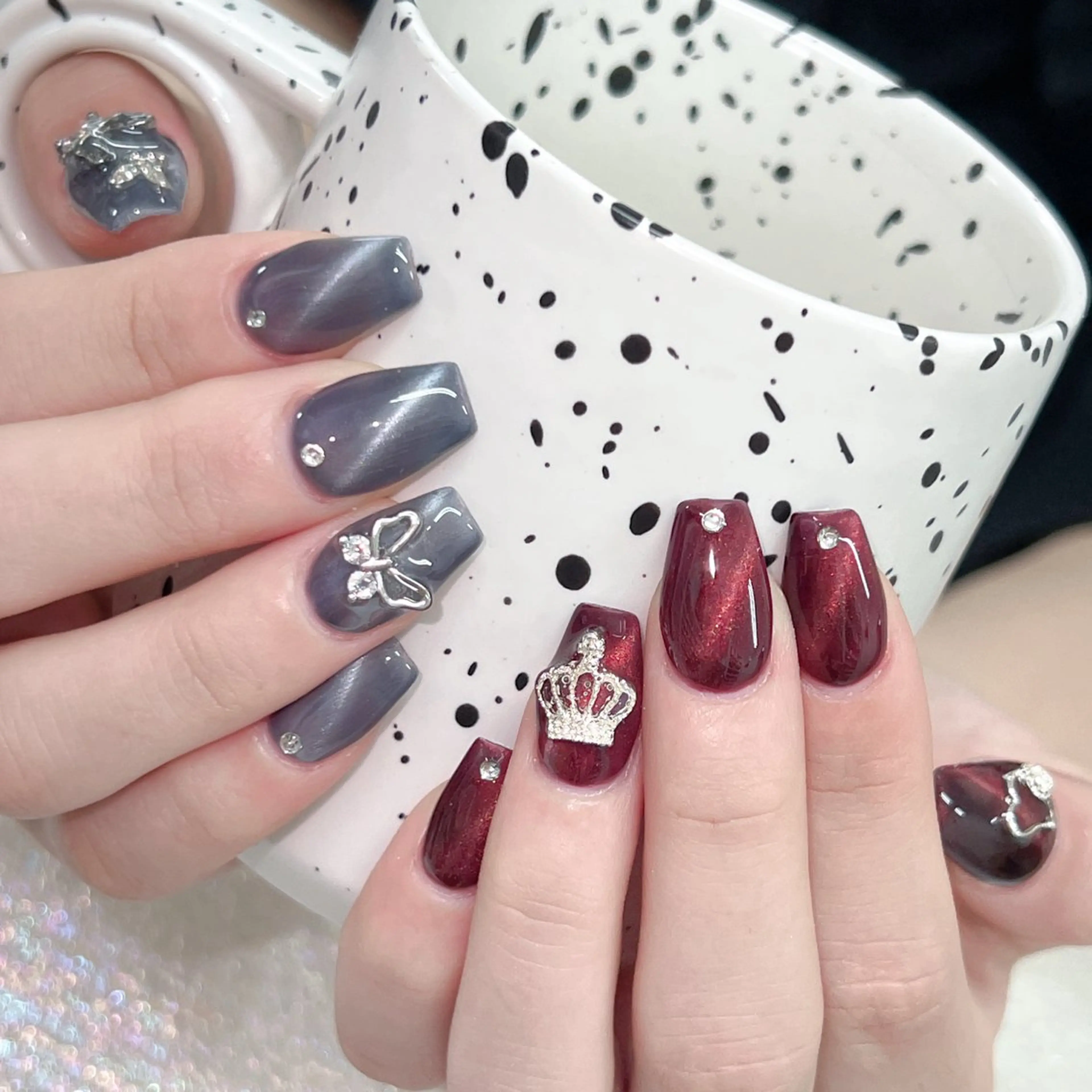 ネイル 長いだし/スカルプ/ パラシェルN.oneのネイルデザイン