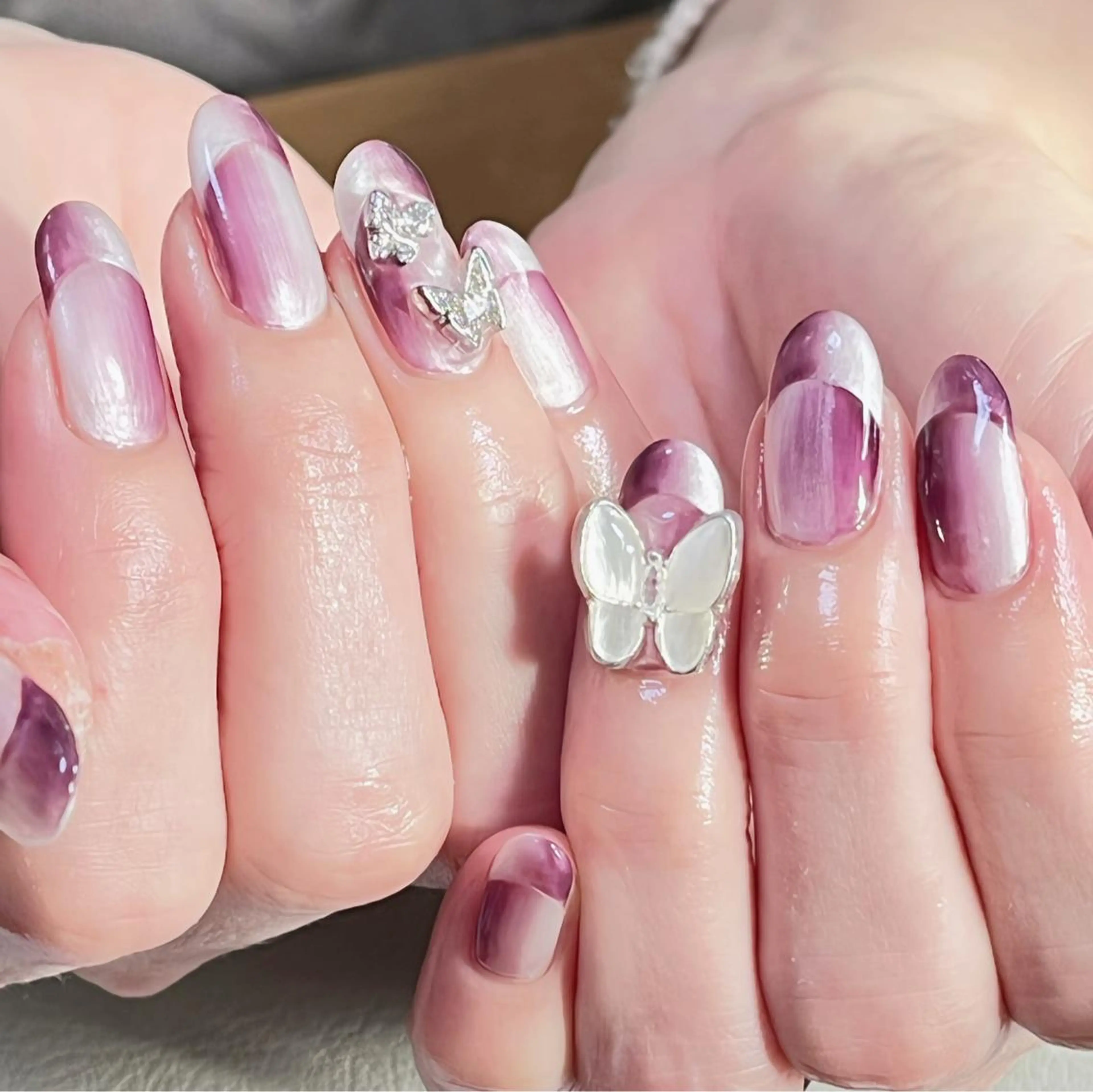 ネイル フレンチネイル オンブレフレンチ Nail Space R所属・ネイルスペースR 小林のネイルデザイン