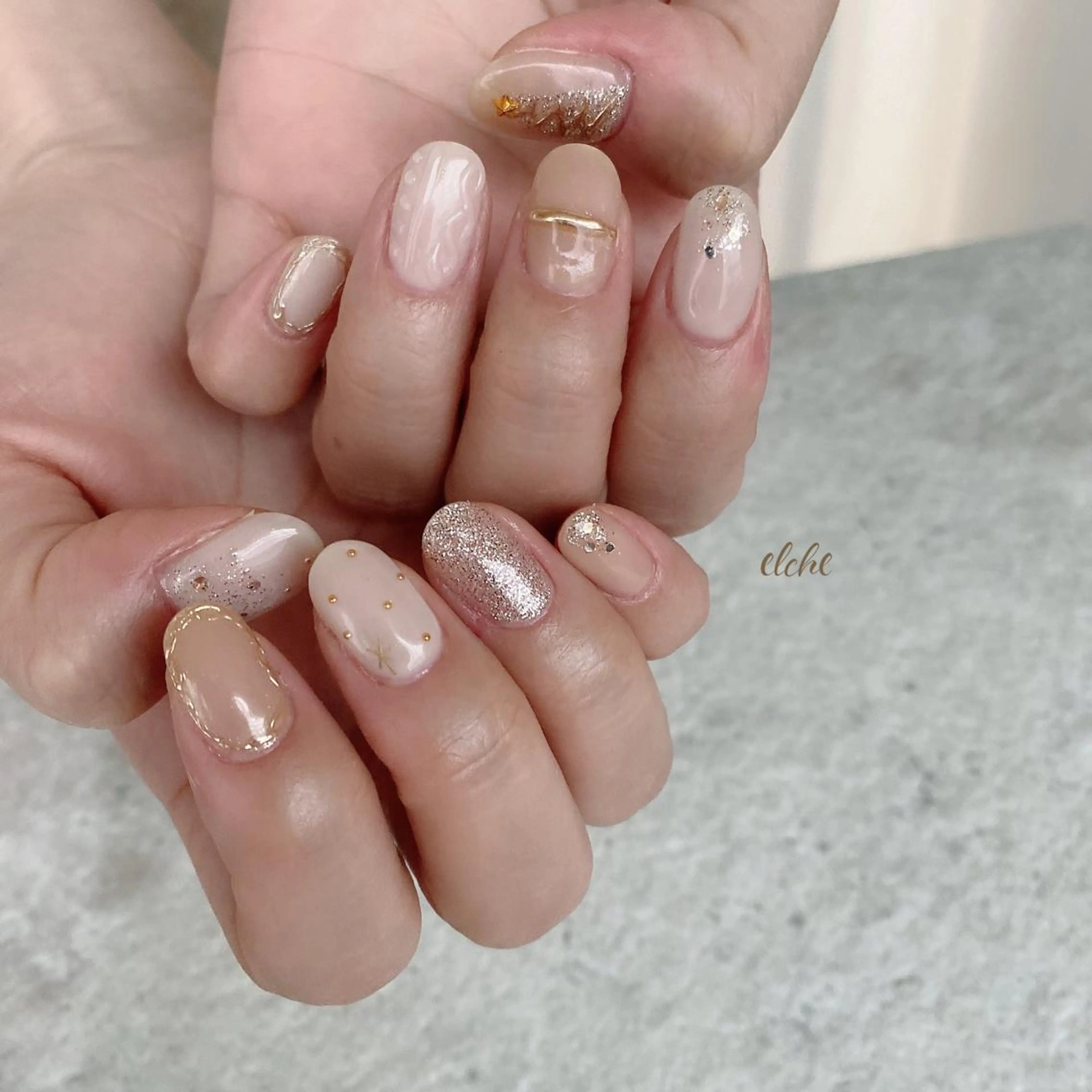 ネイル Rio 𓍼のネイルデザイン