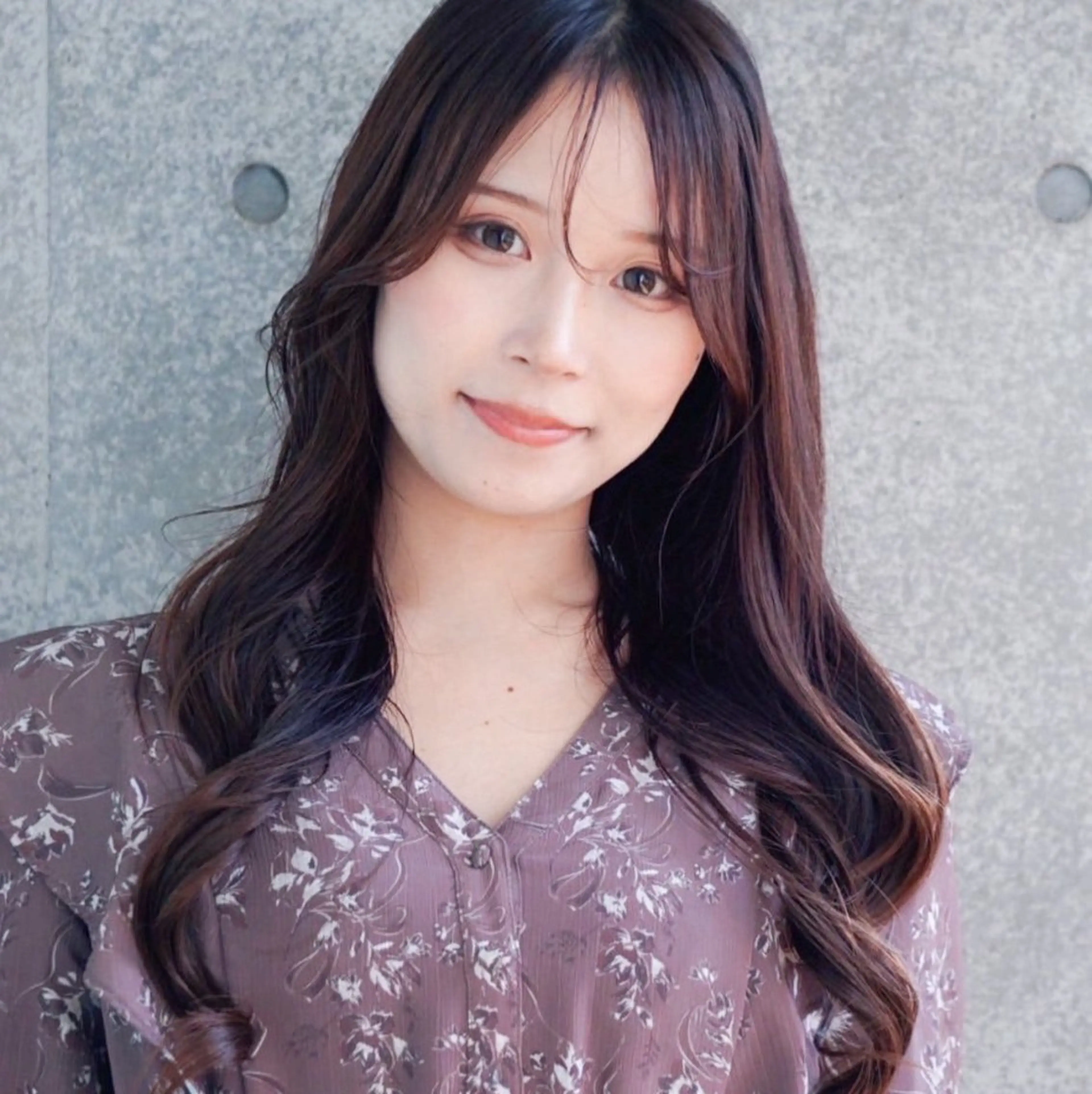 ロング カラー ブラウンカラー ロング カット ヘアカラー トリートメント 安岡美咲✂︎ 艶カラー/髪質改善のヘアスタイル