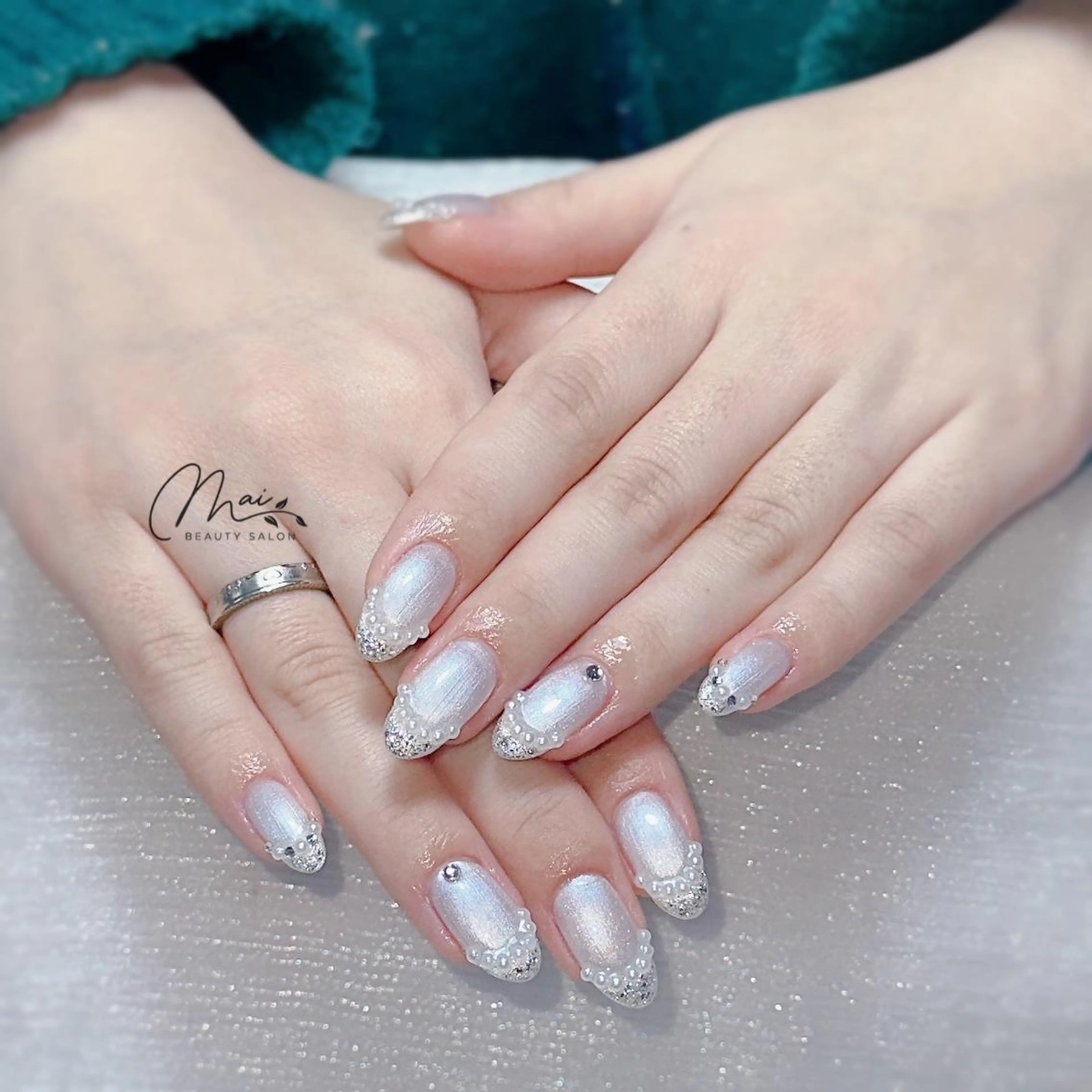 ネイル ジェルネイル パラジェル ワンホンネイル MaiBeauty HaNaのネイルデザイン