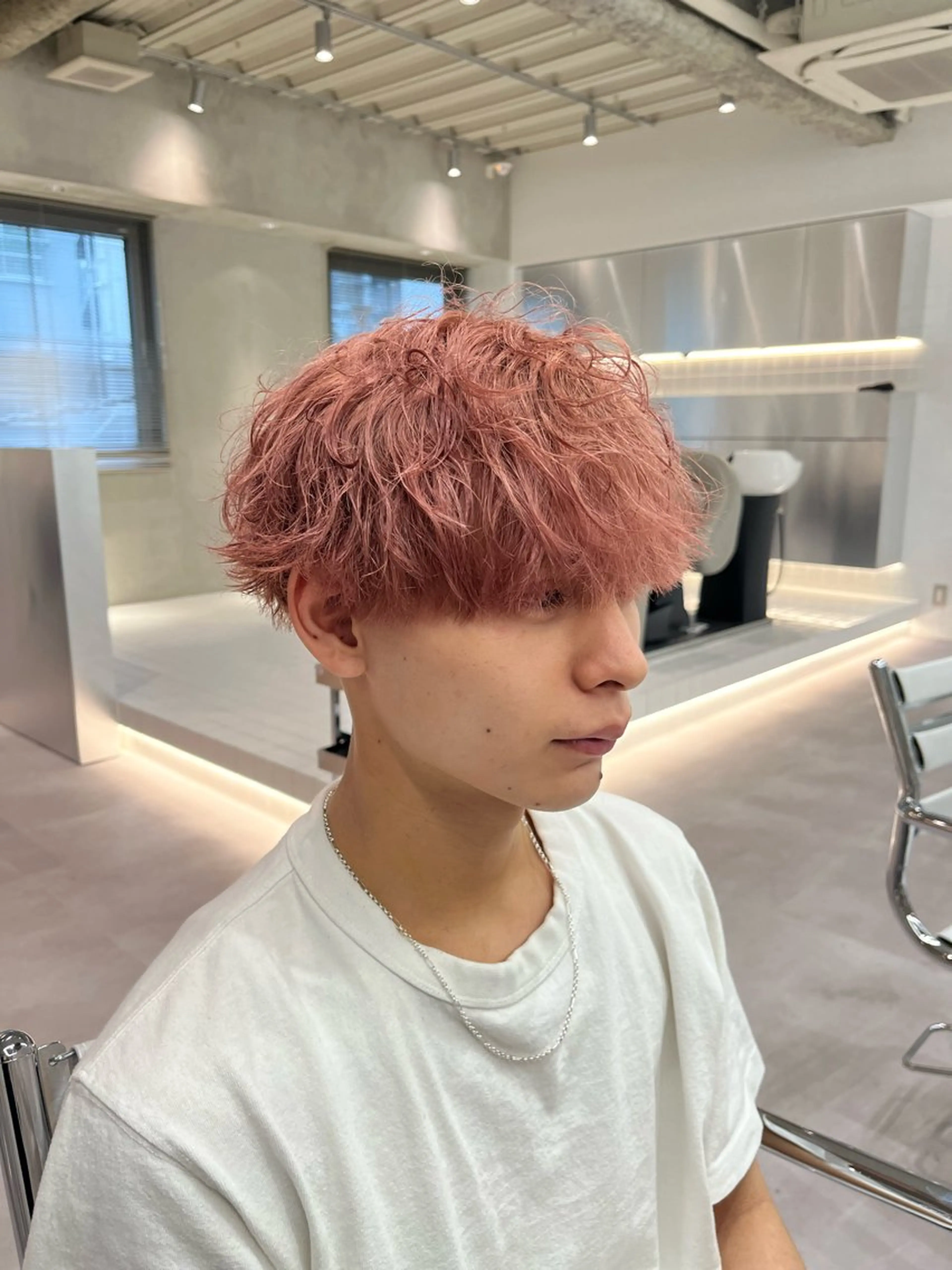 ショート パーマ メンズ soen所属・⚡メンズパーマフ ェードカットTomyのヘアスタイル