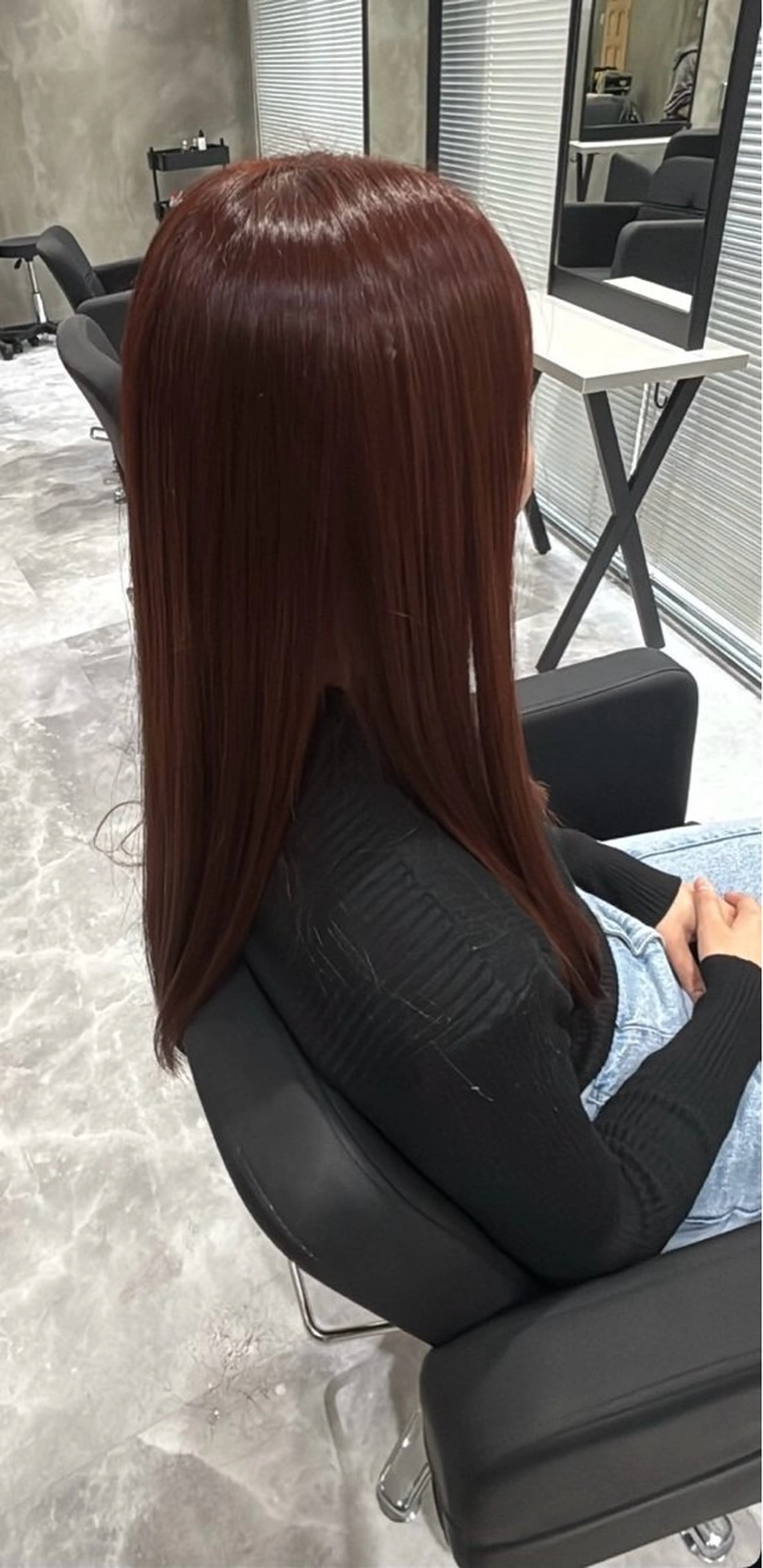 ロング 縮毛矯正 🎨モデル募集中 コユキのヘアスタイル