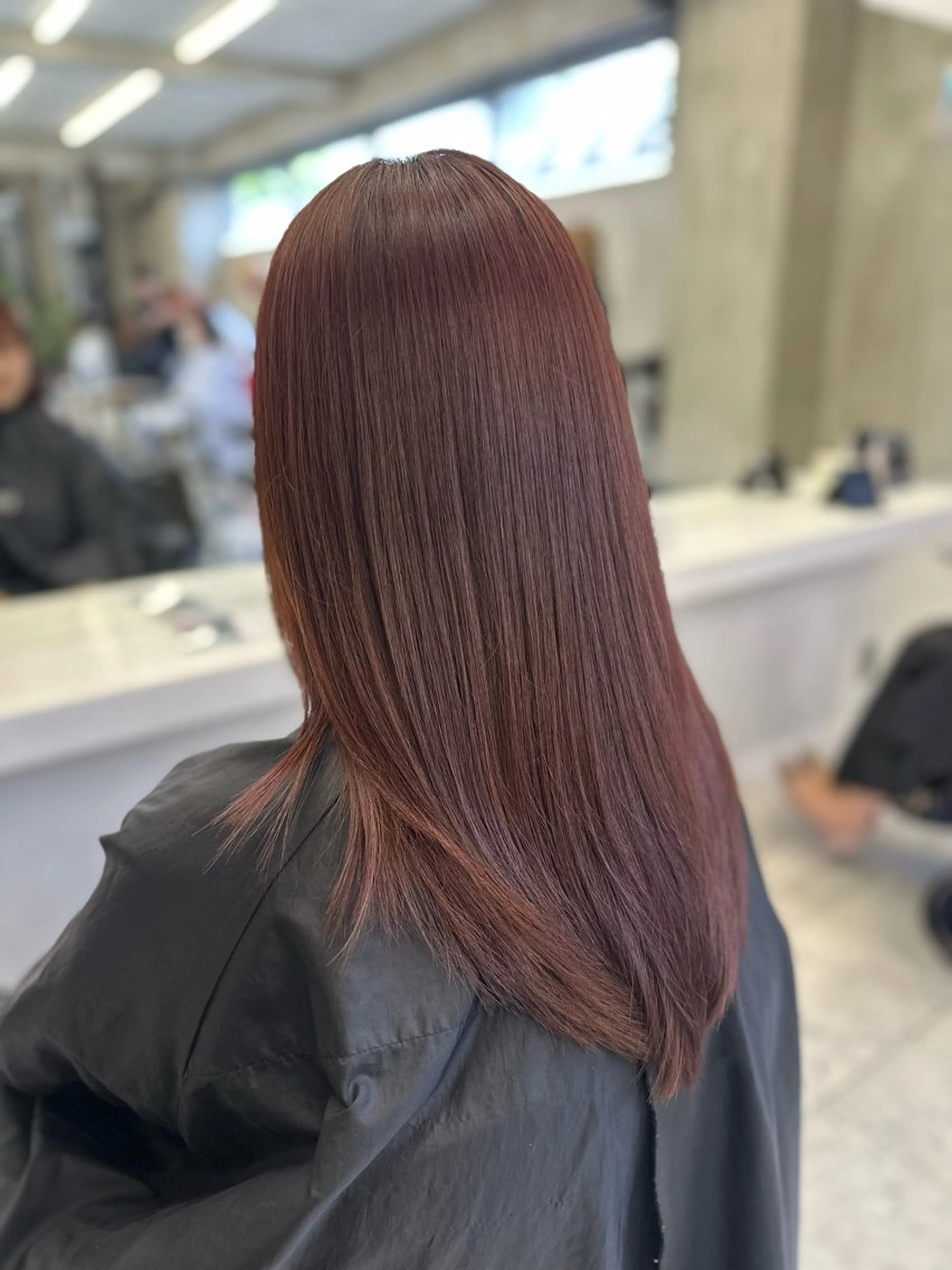 カラー ブラウンカラー イルミナカラー ピンクカラー ヘアカラー よしだ りんのヘアスタイル