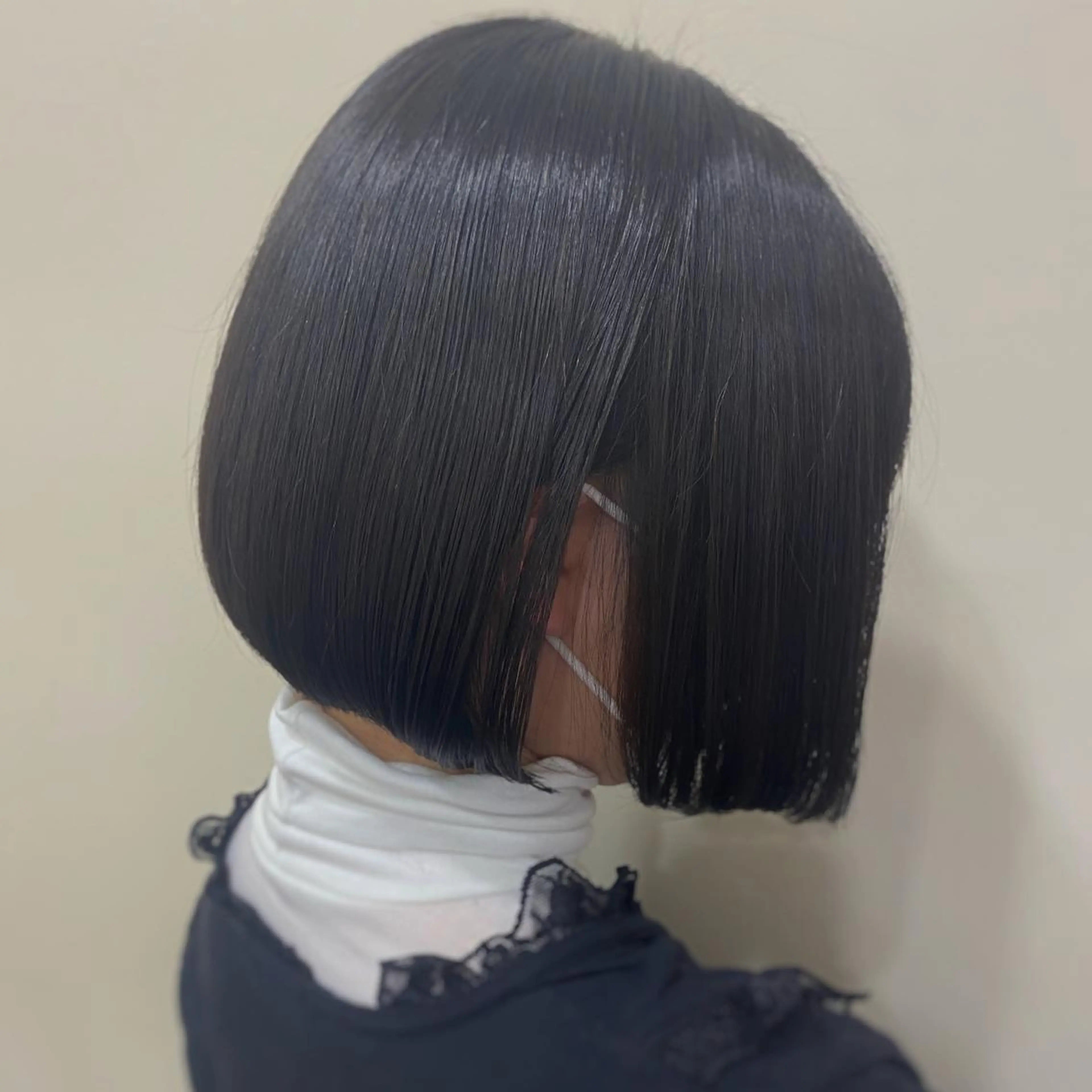 ショート ボブ 北山 なるみのヘアスタイル