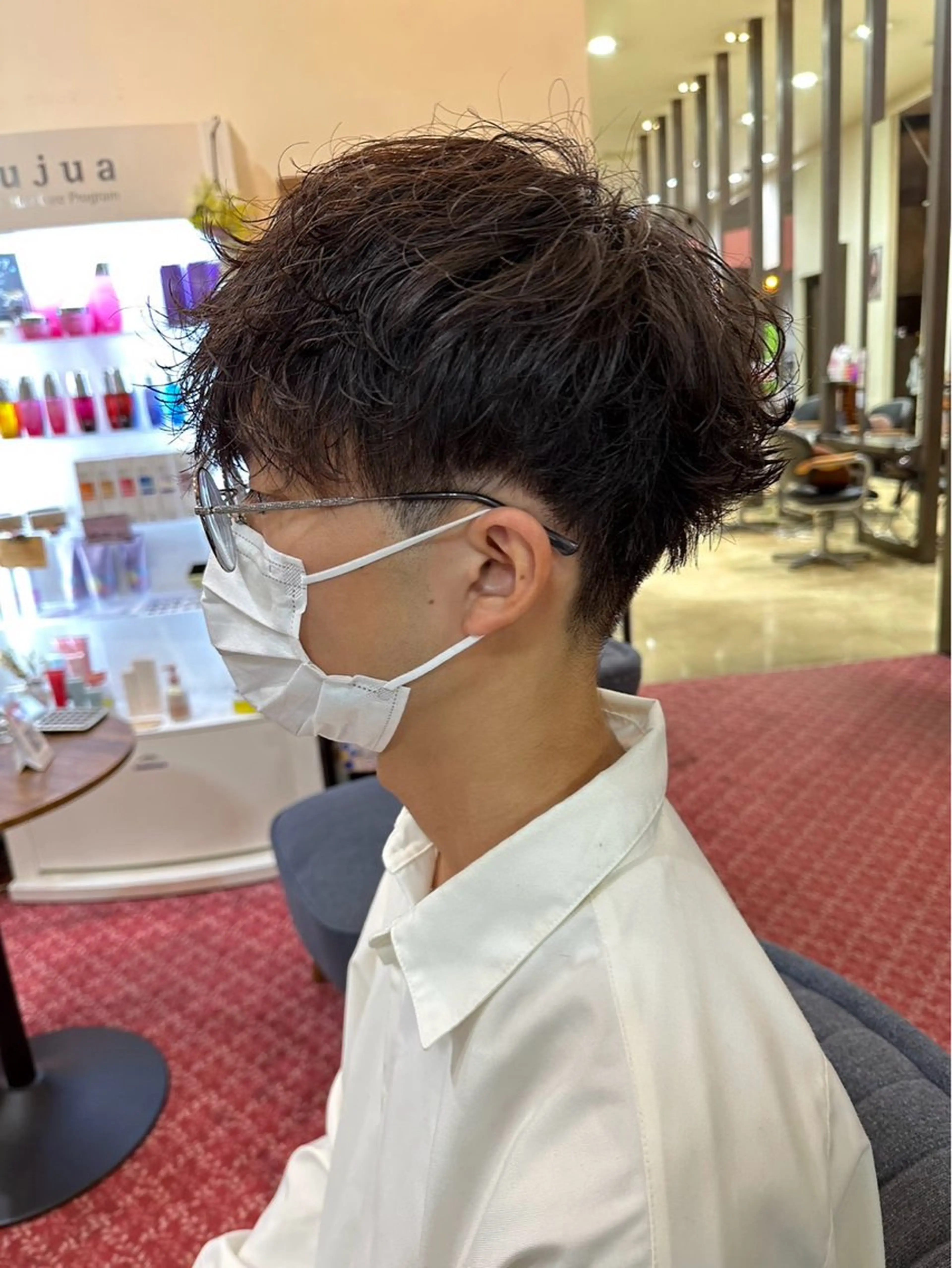 パーマ 郡山駅前美容室 Hair Life Hana&Co (ヘアーライフハナコ)所属・MᗩïＫᗩ 郡山駅ua/マツパのマツエク・マツパデザイン