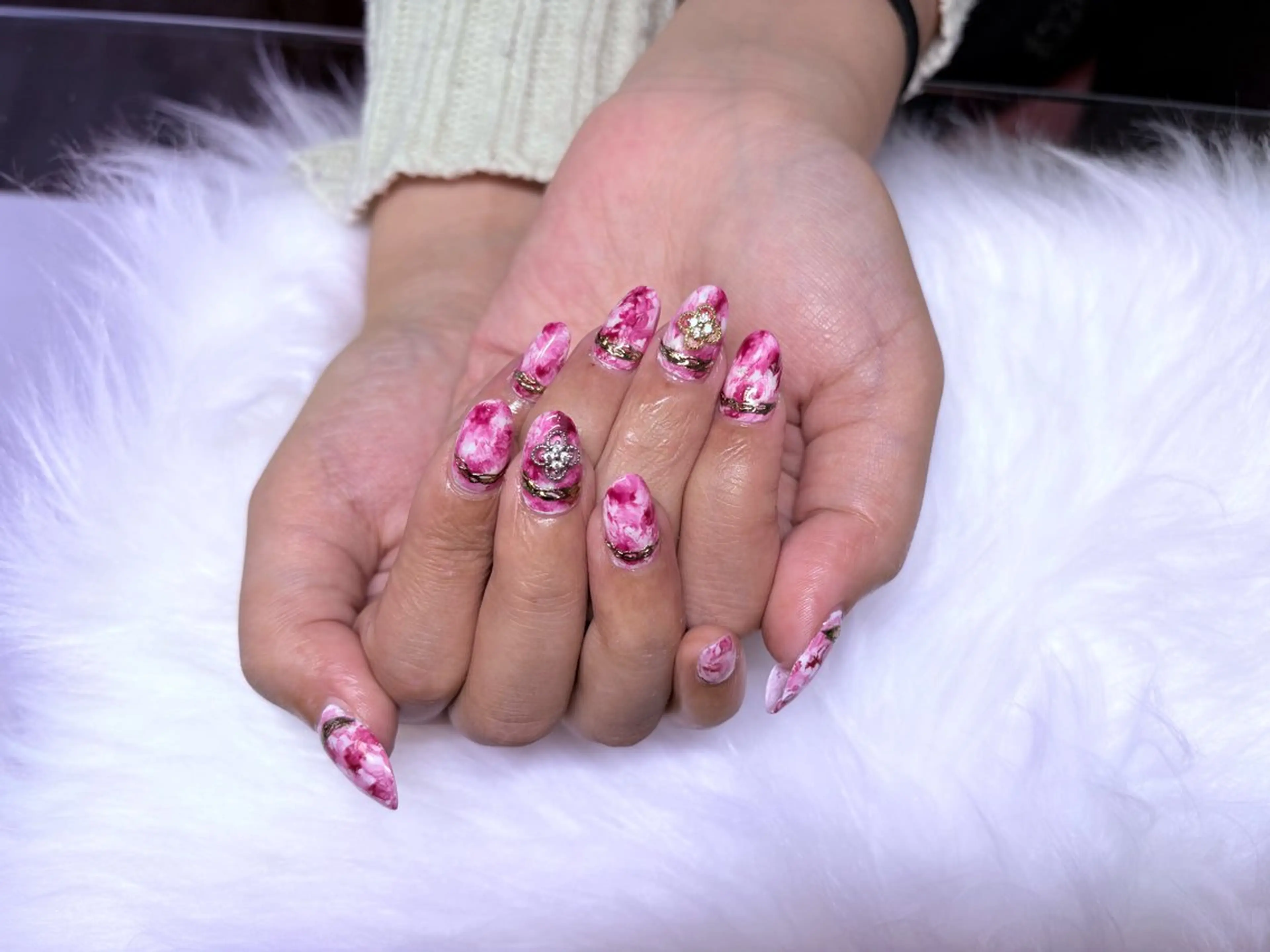 ネイル アートネイル ハンドネイル Nailsalon Dahliaのネイルデザイン